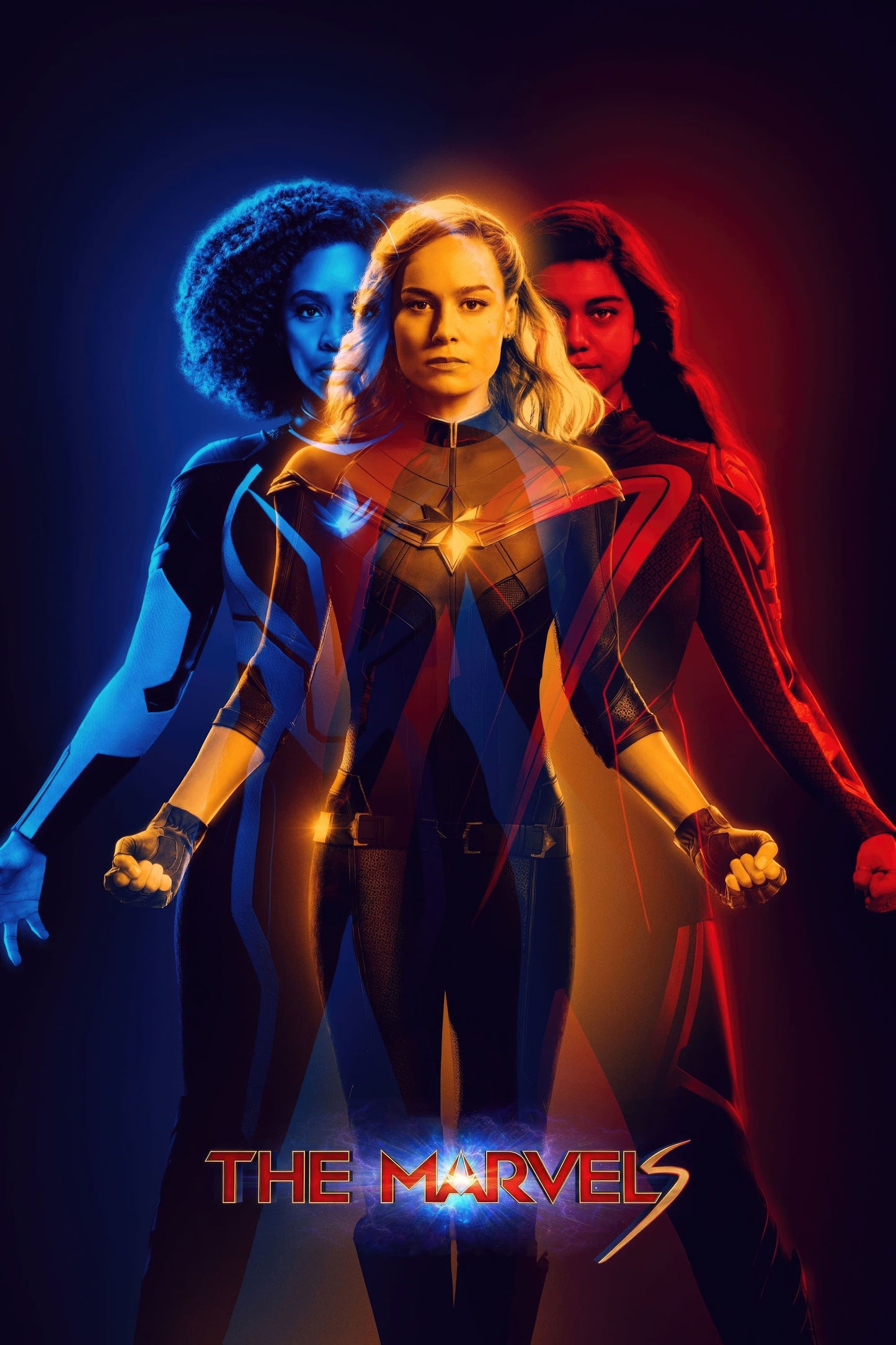 Marvel movie poster with multiple size and finish options. The Marvels