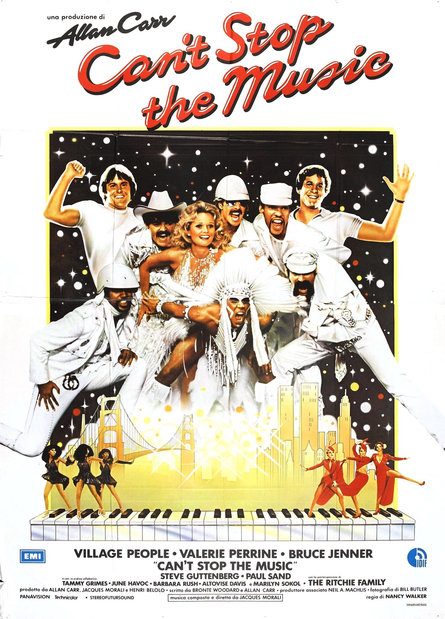 Can't stop the Music 13"x 19" movie poster.