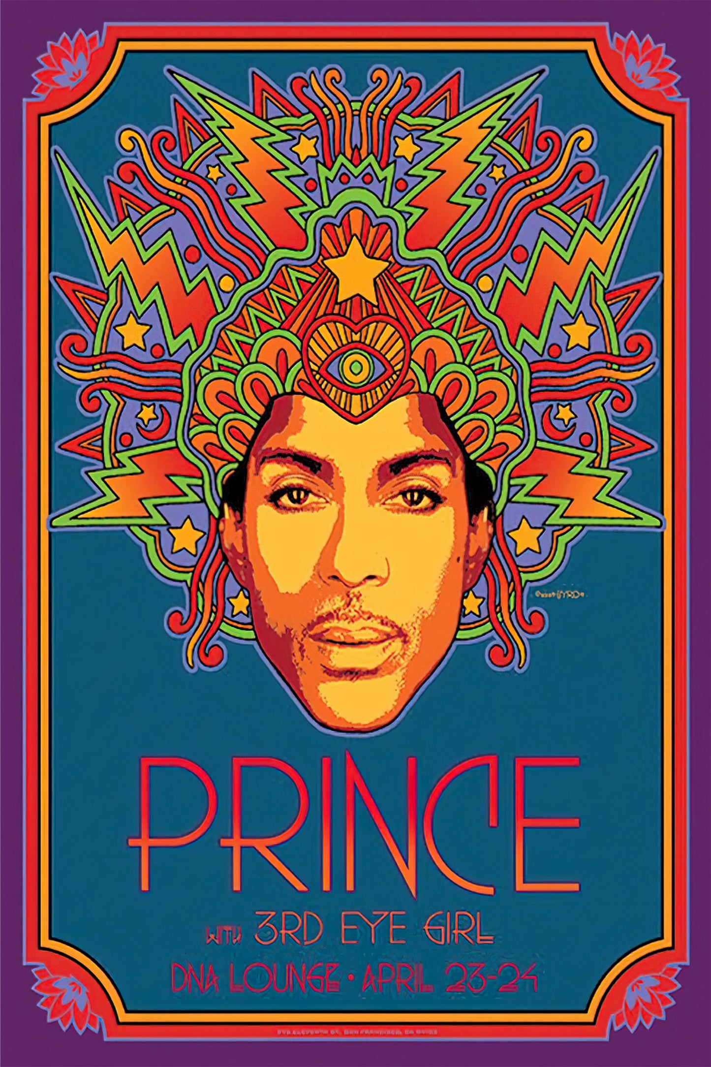 Prince poster with multiple size and finish options C6