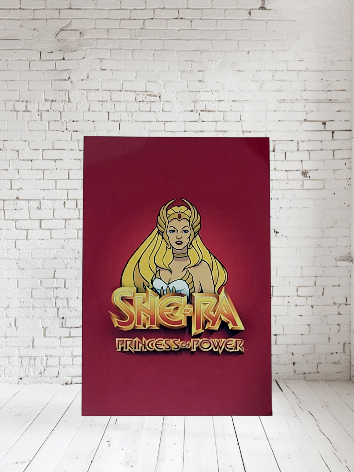 1980's cartoon series on Aluminum print. Multiple sizes and prints available. Smurfs, Thundercats and more