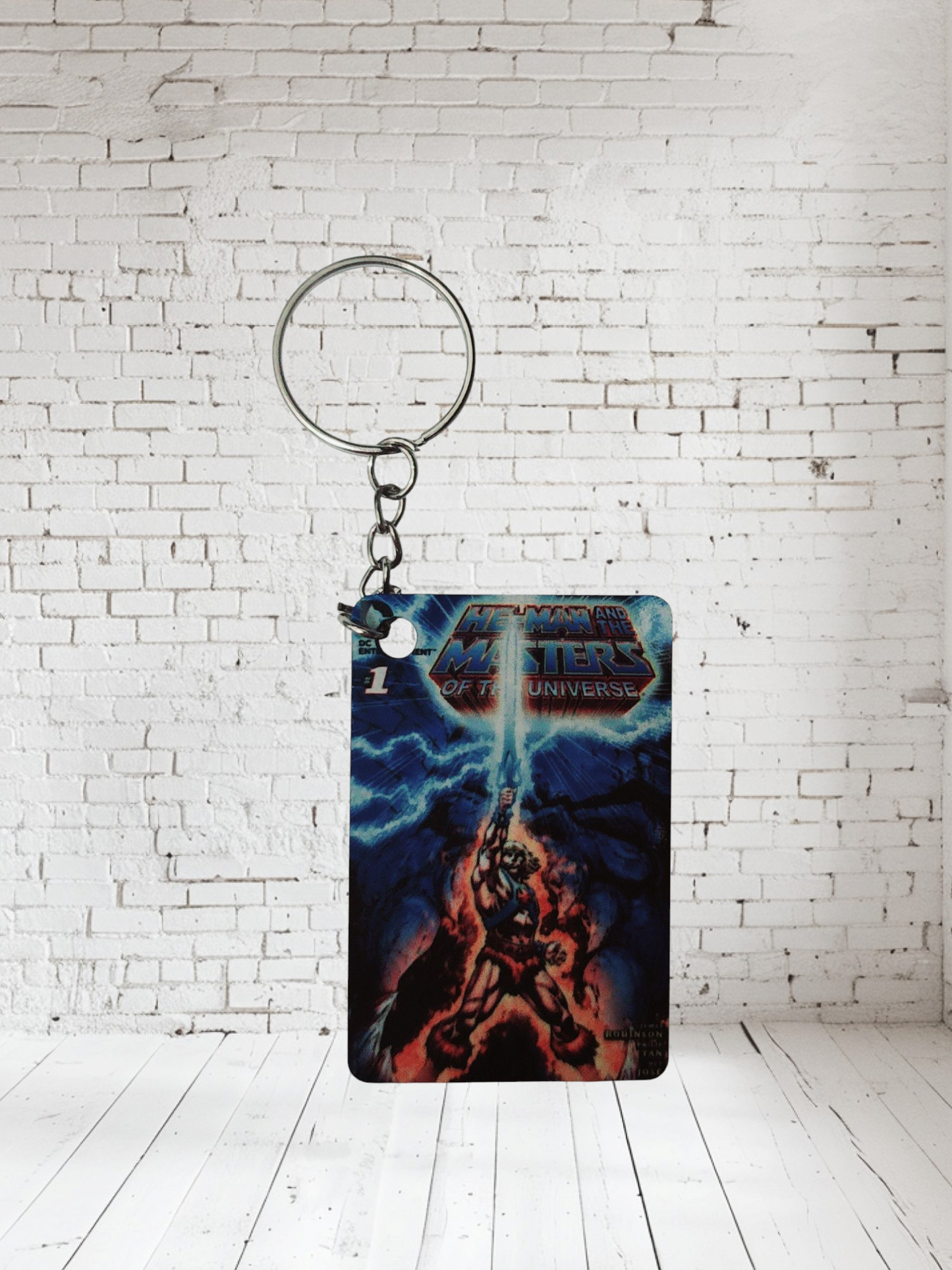 1980's cartoons The Smurfs, Thundercats, Inspecor Gadget and more poster keychains. Multiple designs to choose from