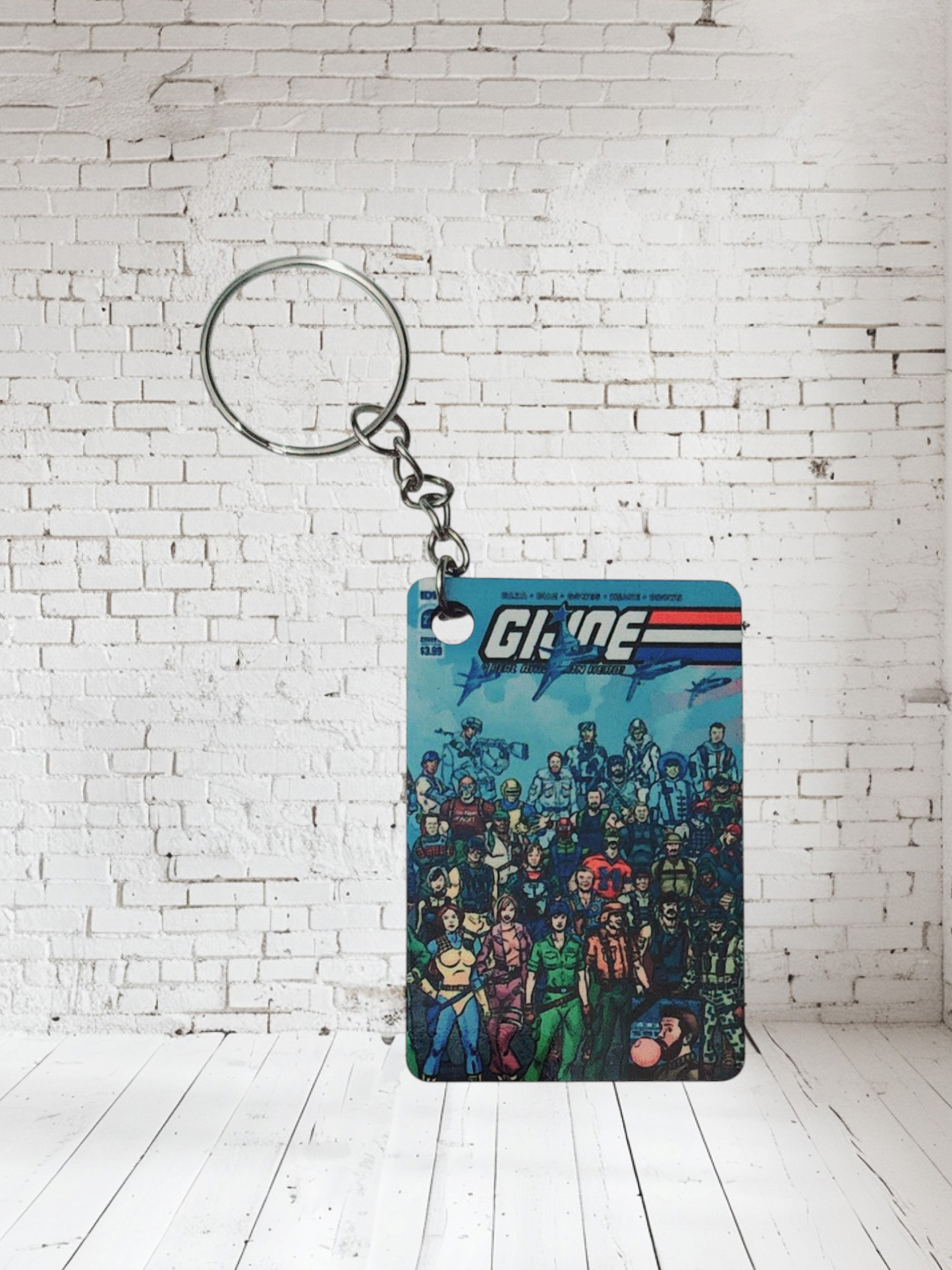 1980's cartoons The Smurfs, Thundercats, Inspecor Gadget and more poster keychains. Multiple designs to choose from