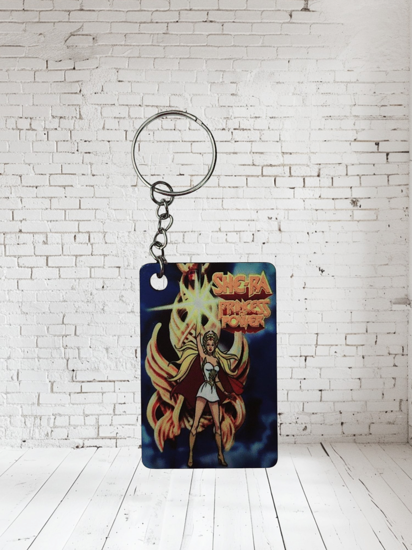1980's cartoons The Smurfs, Thundercats, Inspecor Gadget and more poster keychains. Multiple designs to choose from