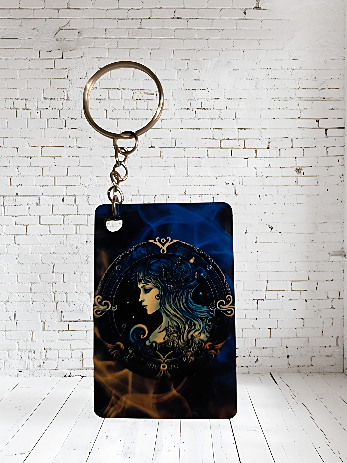 Zodiac Sign poster keychains. Multiple designs to choose from