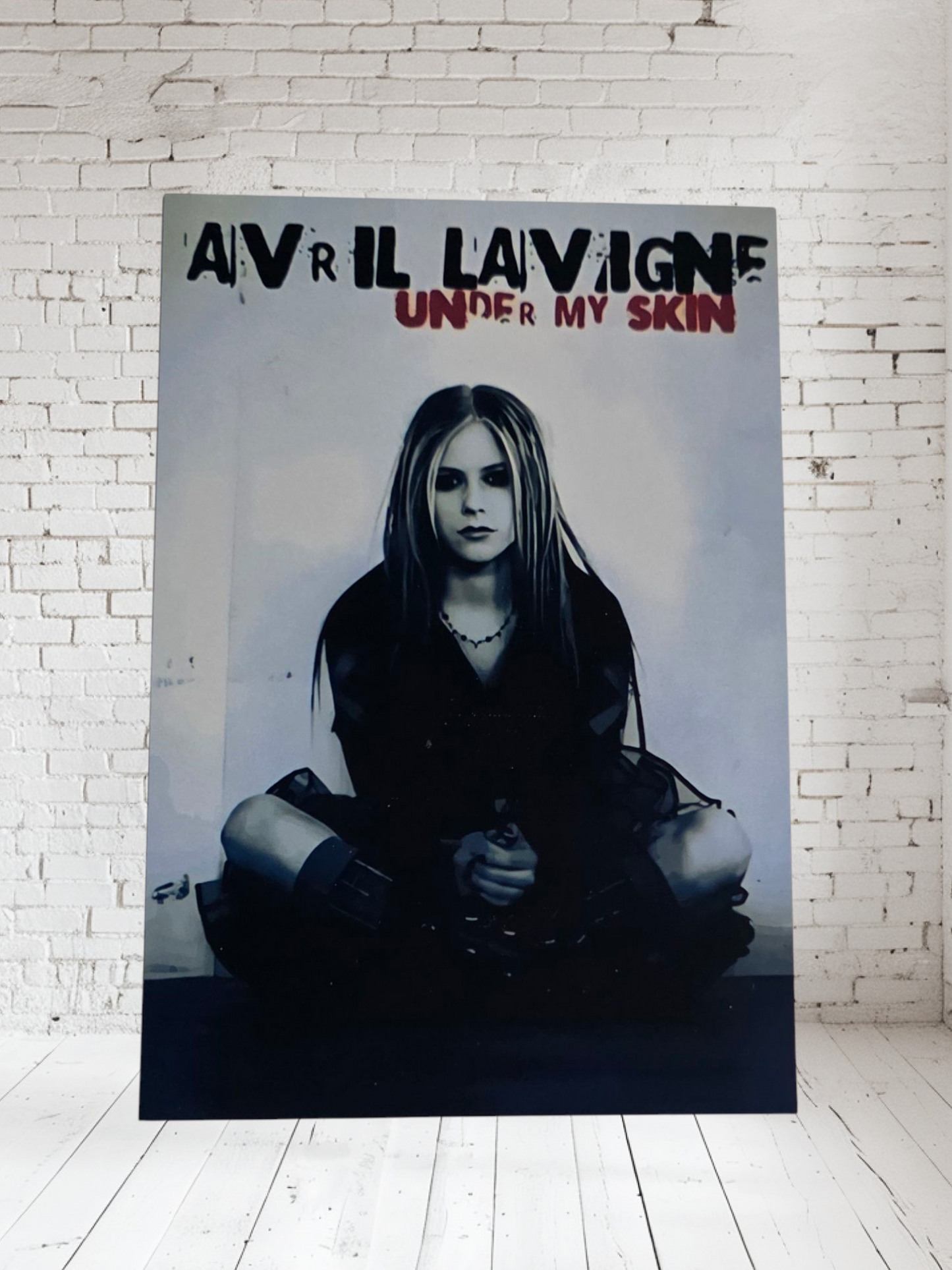 Avril Lavigne concert and album posters on Aluminum print. Multiple sizes and prints available (Copy)