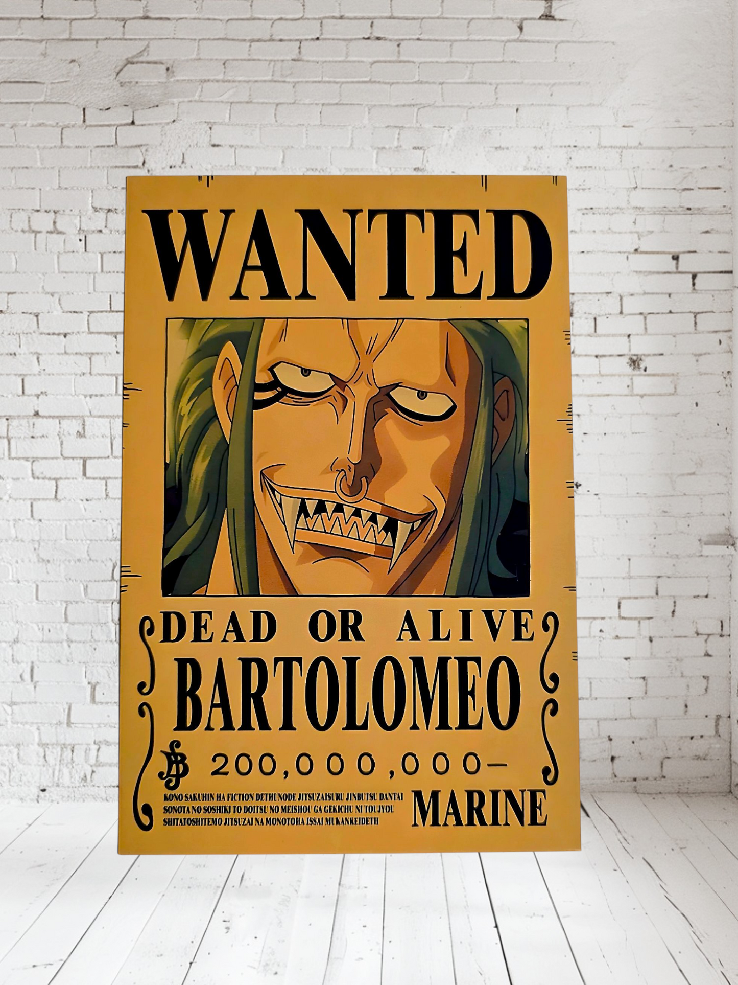 One Piece Anime series Aluminum print collection. Multiple sizes and prints available