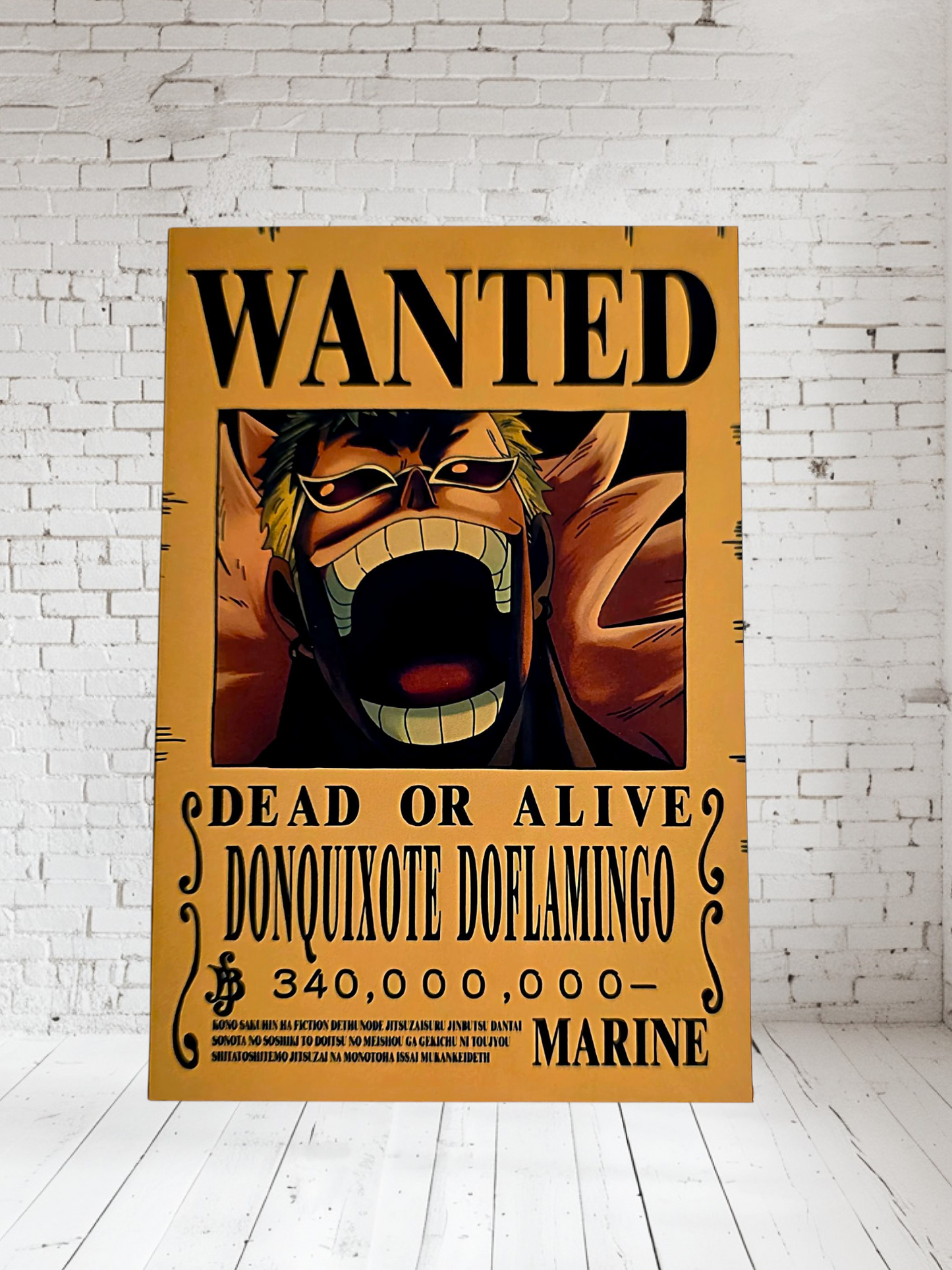 One Piece Anime series Aluminum print collection. Multiple sizes and prints available