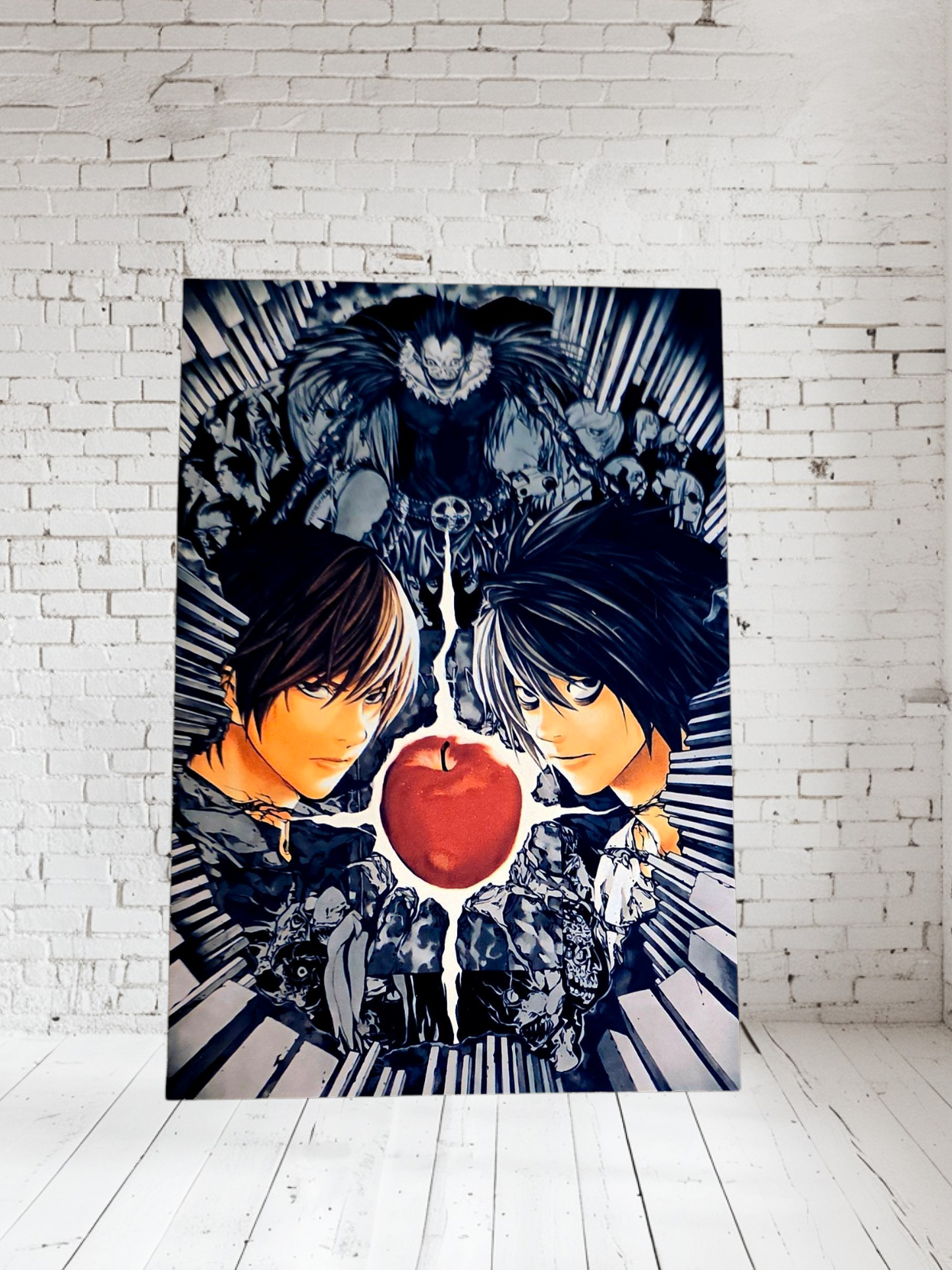 Death Note Anime series Aluminum print. Multiple sizes and prints available