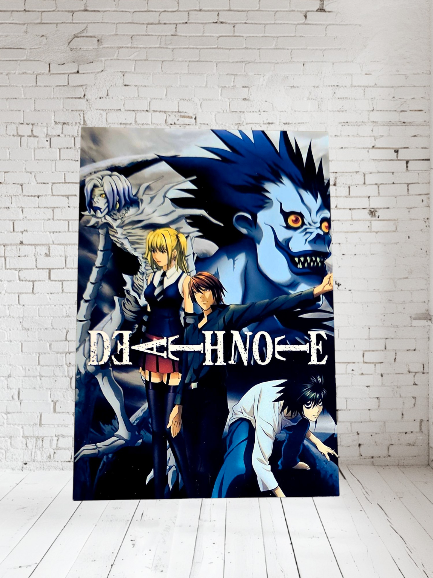 Death Note Anime series Aluminum print. Multiple sizes and prints available