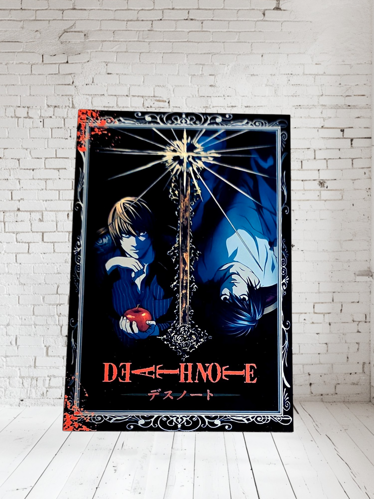 Death Note Anime series Aluminum print. Multiple sizes and prints available