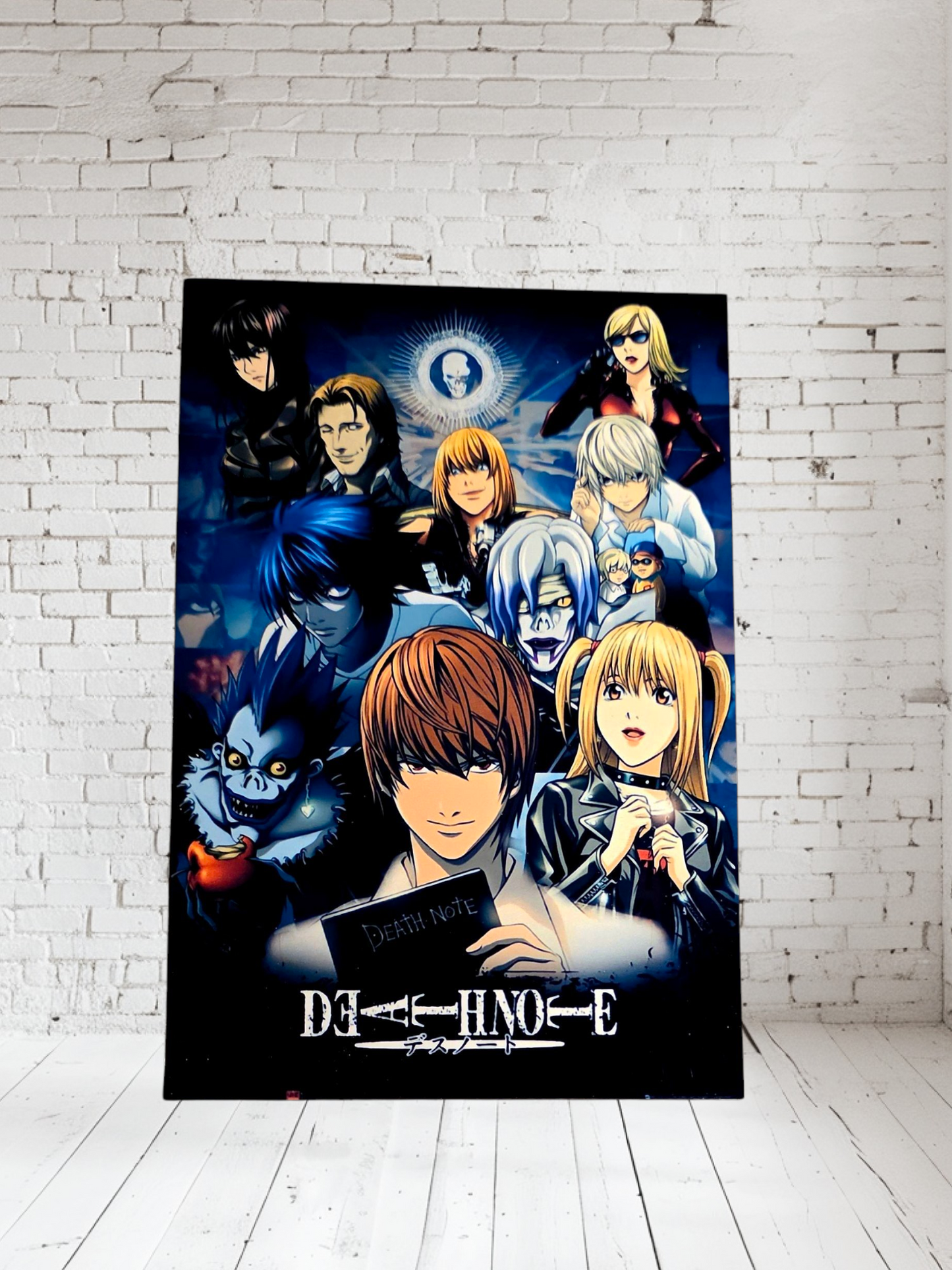 Death Note Anime series Aluminum print. Multiple sizes and prints available