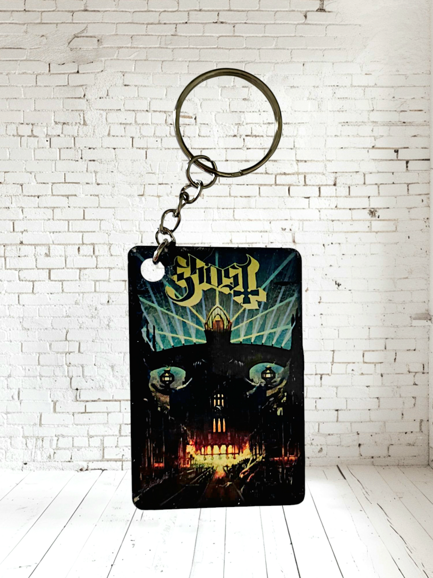 Ghost band keychain collection. Multiple designs to pick from