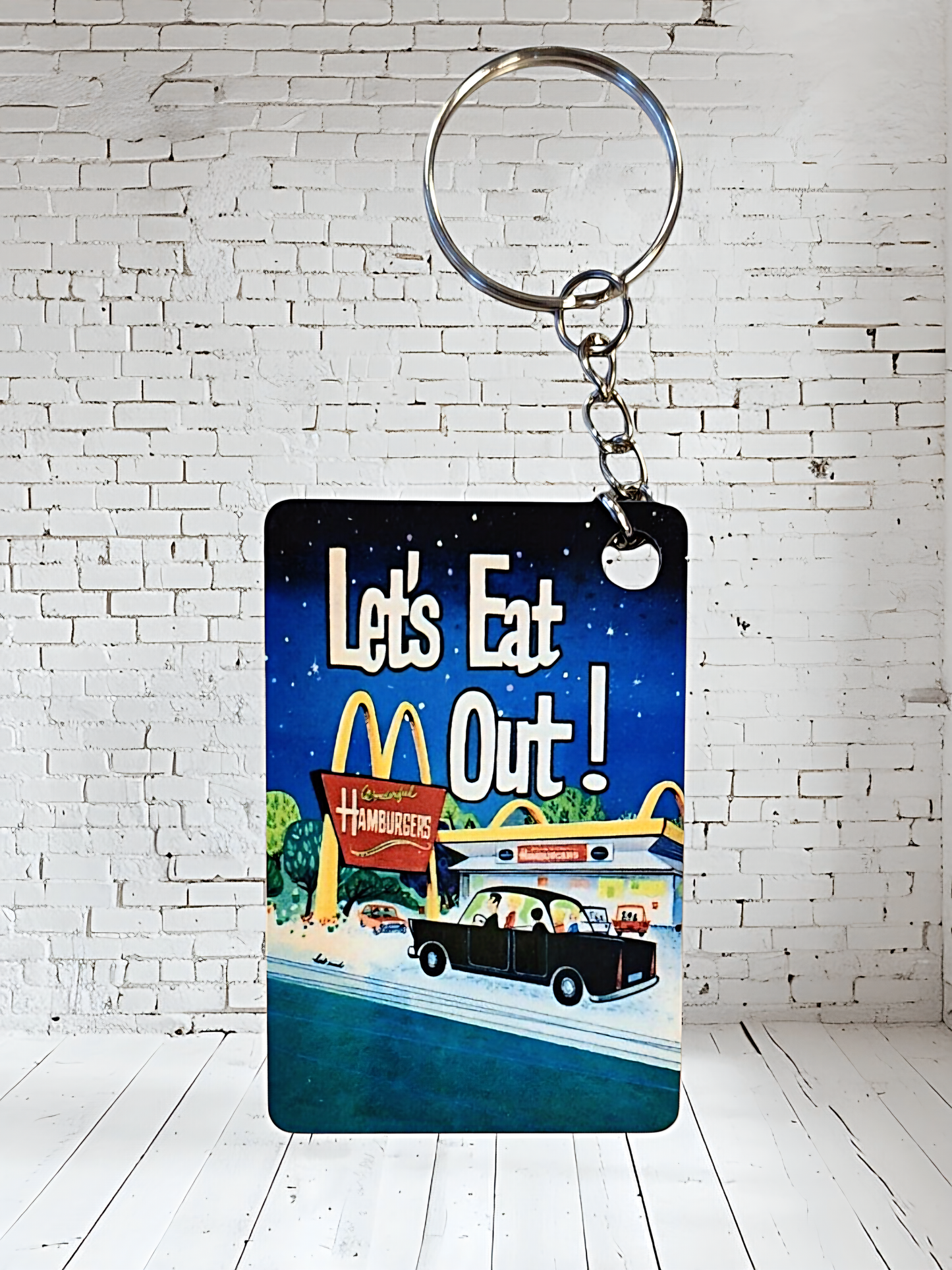 Vintage Advertising poster keychains. Multiple designs to choose from