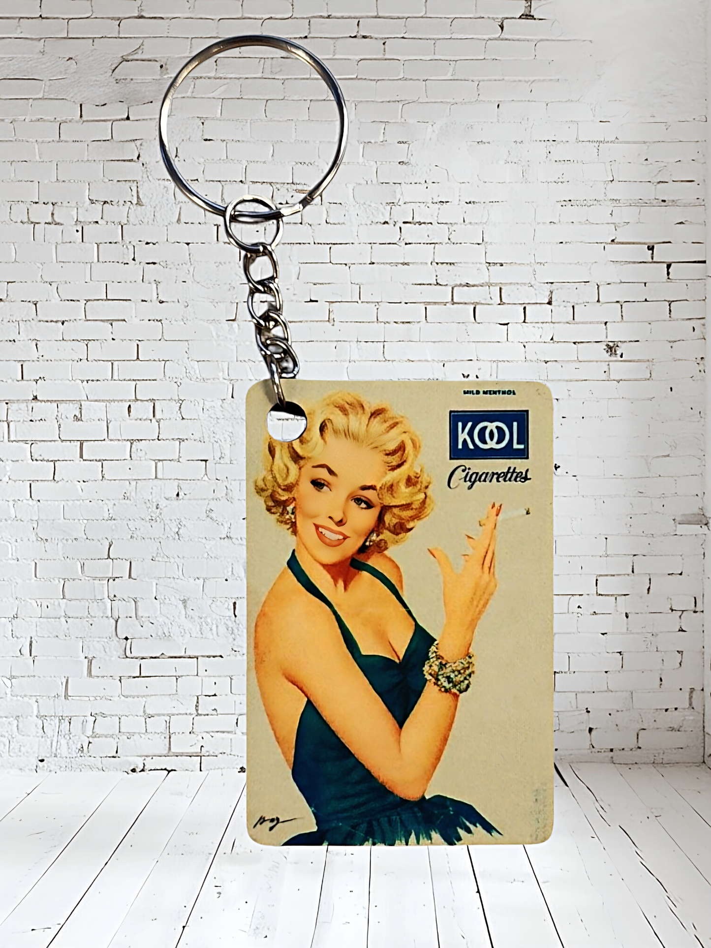 Vintage Advertising poster keychains. Multiple designs to choose from
