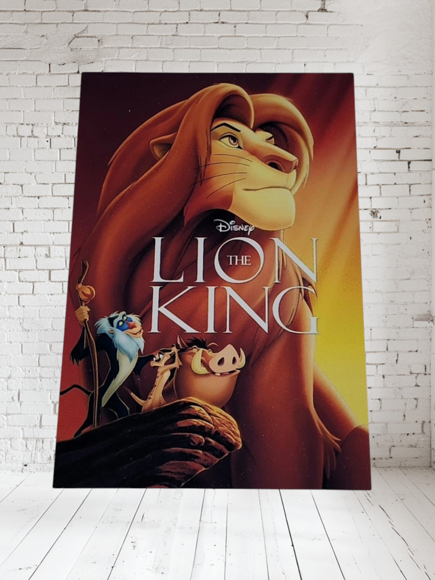 Disney Movie posters on Aluminum print. Multiple sizes and prints available.
