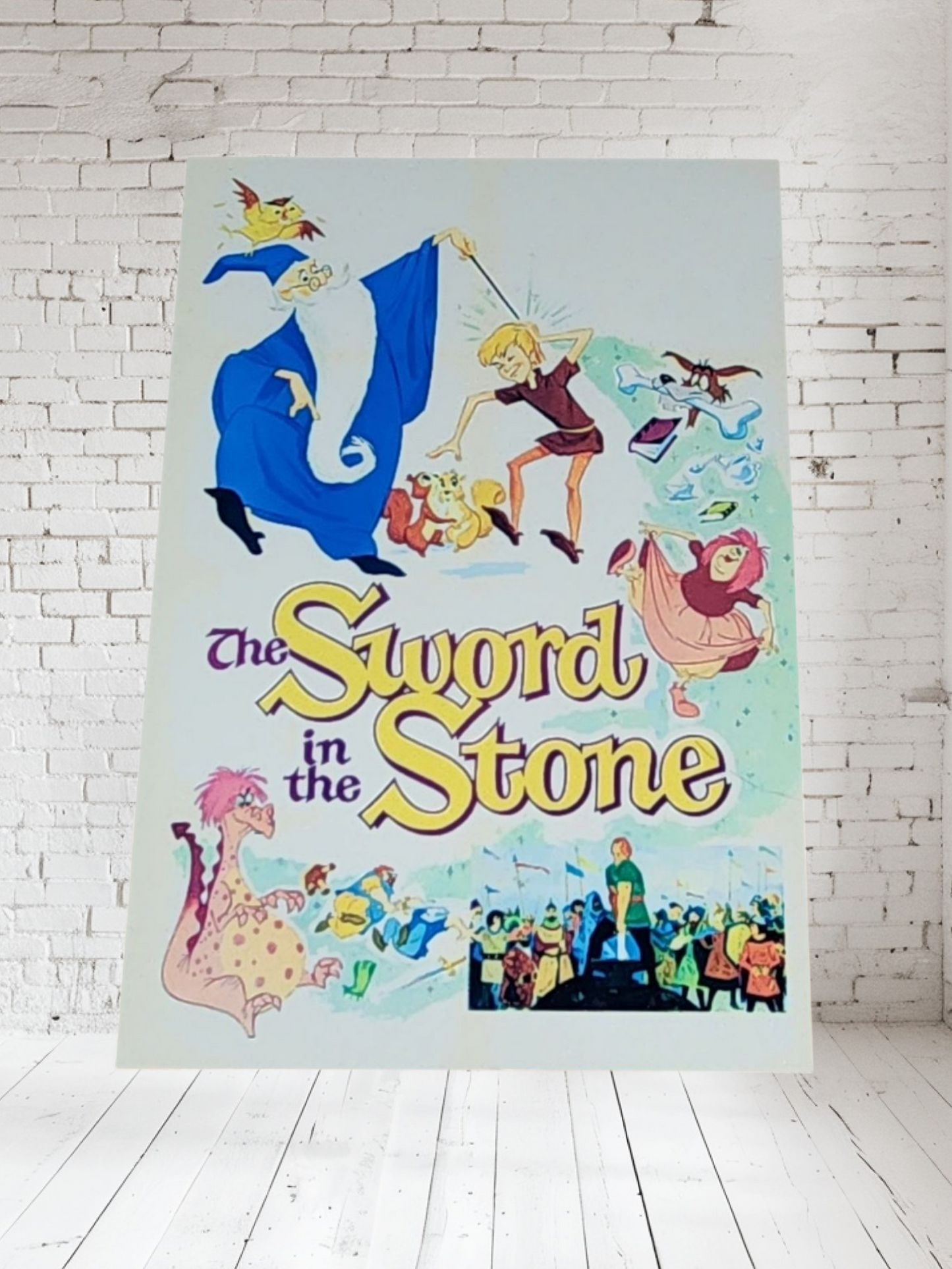Disney Movie posters on Aluminum print. Multiple sizes and prints available.