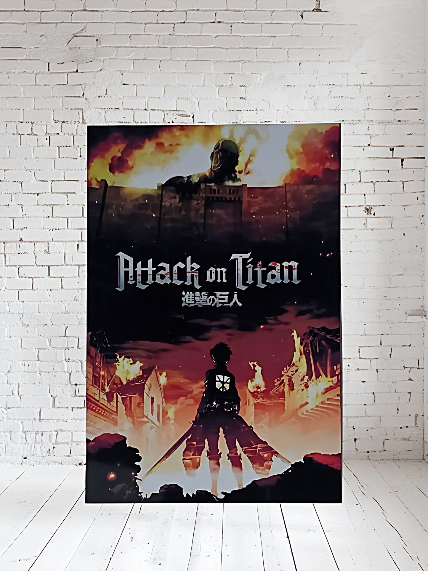 Anime Manga Posters on aluminum print with free shipping. Solo Leveling, Attack on Titan, One Piece and more