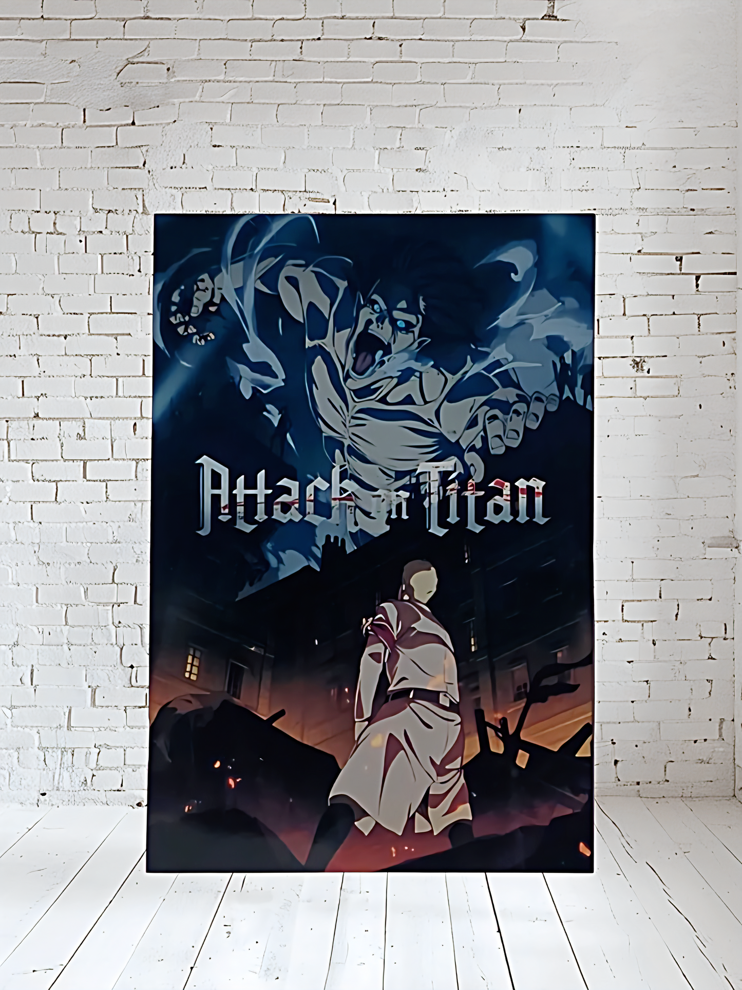 Anime Manga Posters on aluminum print with free shipping. Solo Leveling, Attack on Titan, One Piece and more