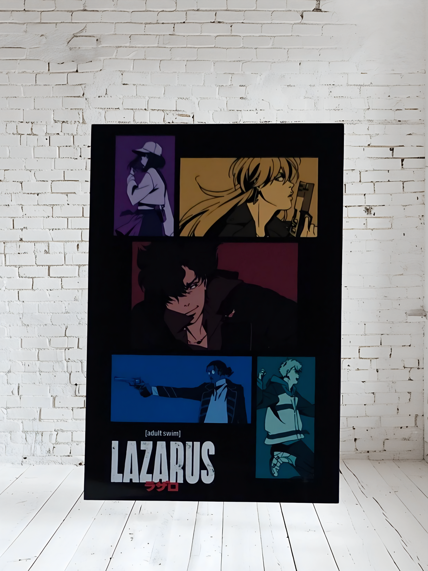 Anime Manga Posters on aluminum print with free shipping. Solo Leveling, Attack on Titan, One Piece and more