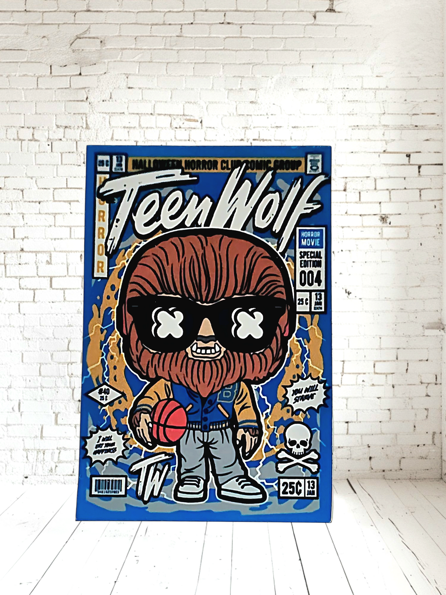 Funko Pop Movie and T.V show posters on Aluminum print. Multiple sizes and prints available.