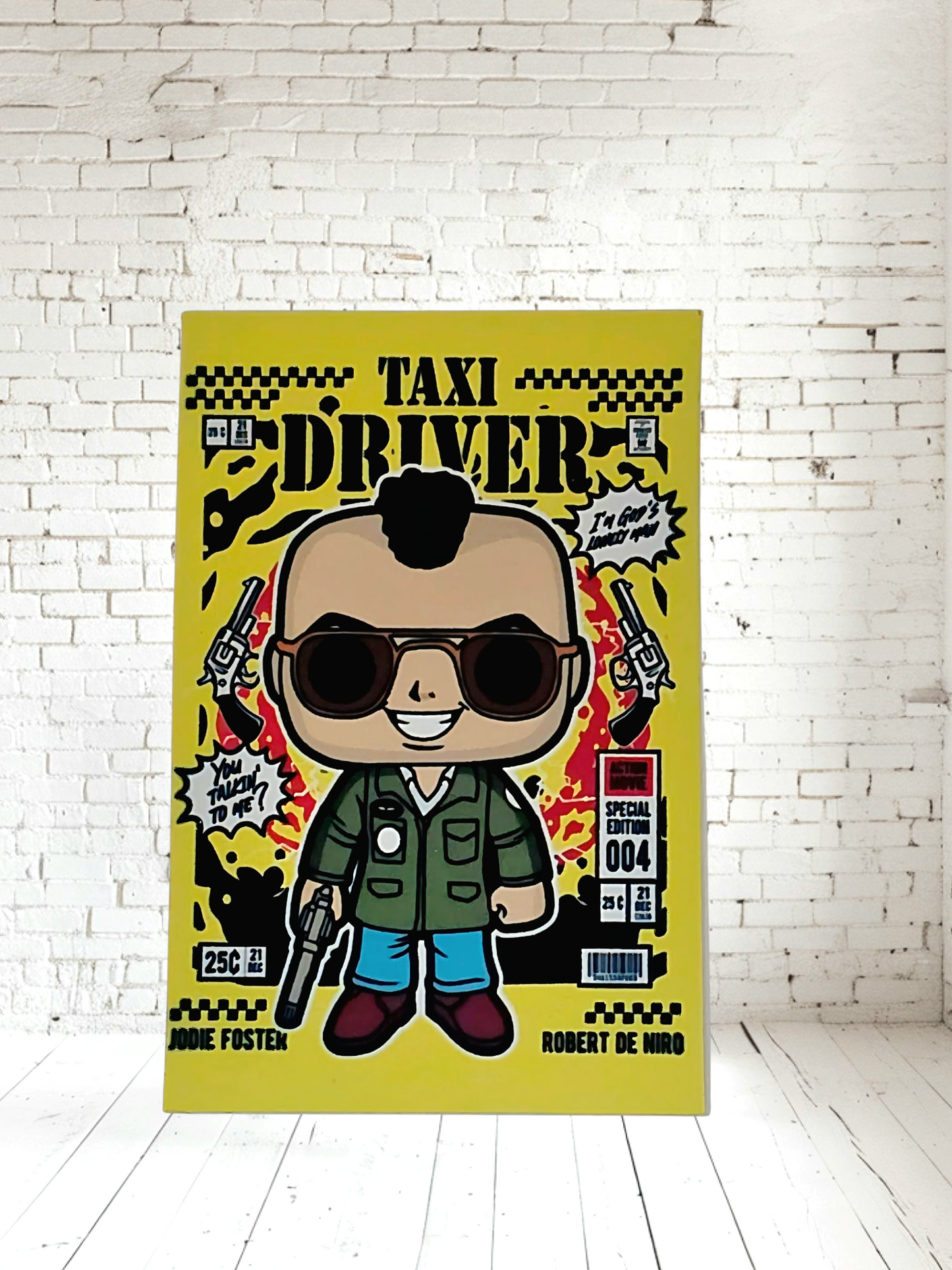 Funko Pop Movie and T.V show posters on Aluminum print. Multiple sizes and prints available.