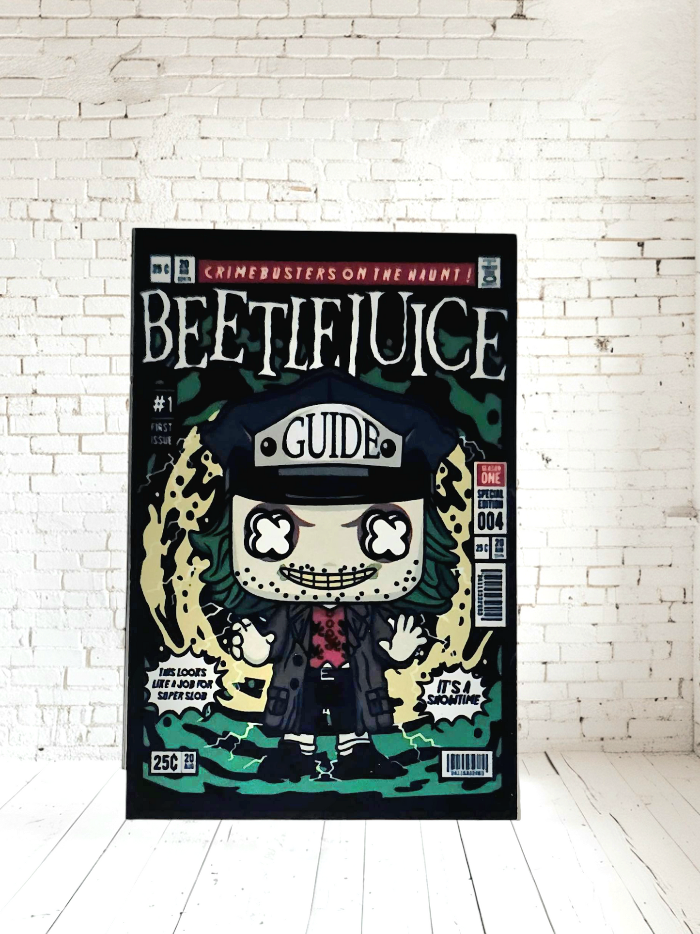 Funko Pop Movie and T.V show posters on Aluminum print. Multiple sizes and prints available.