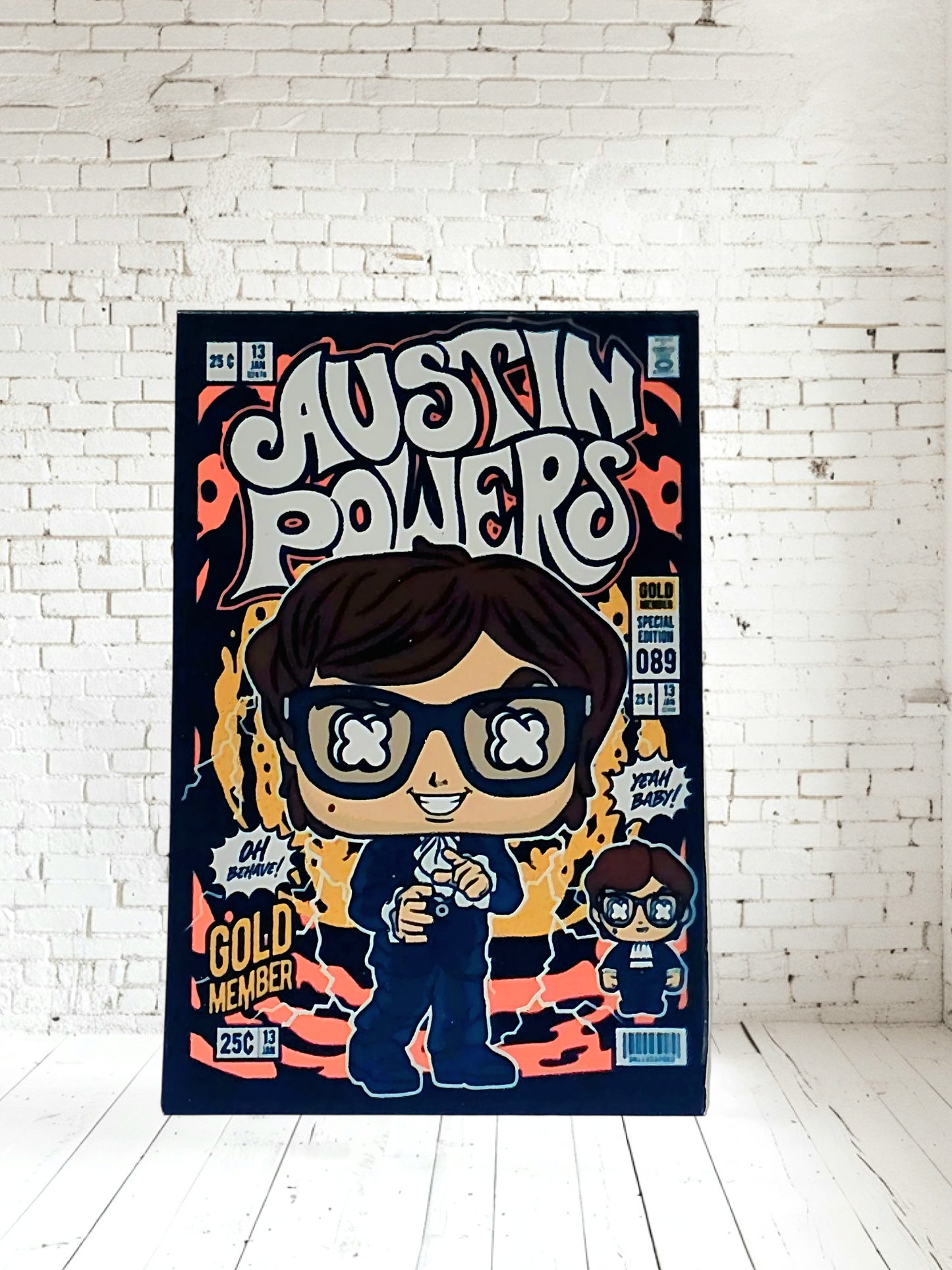 Funko Pop Movie and T.V show posters on Aluminum print. Multiple sizes and prints available.