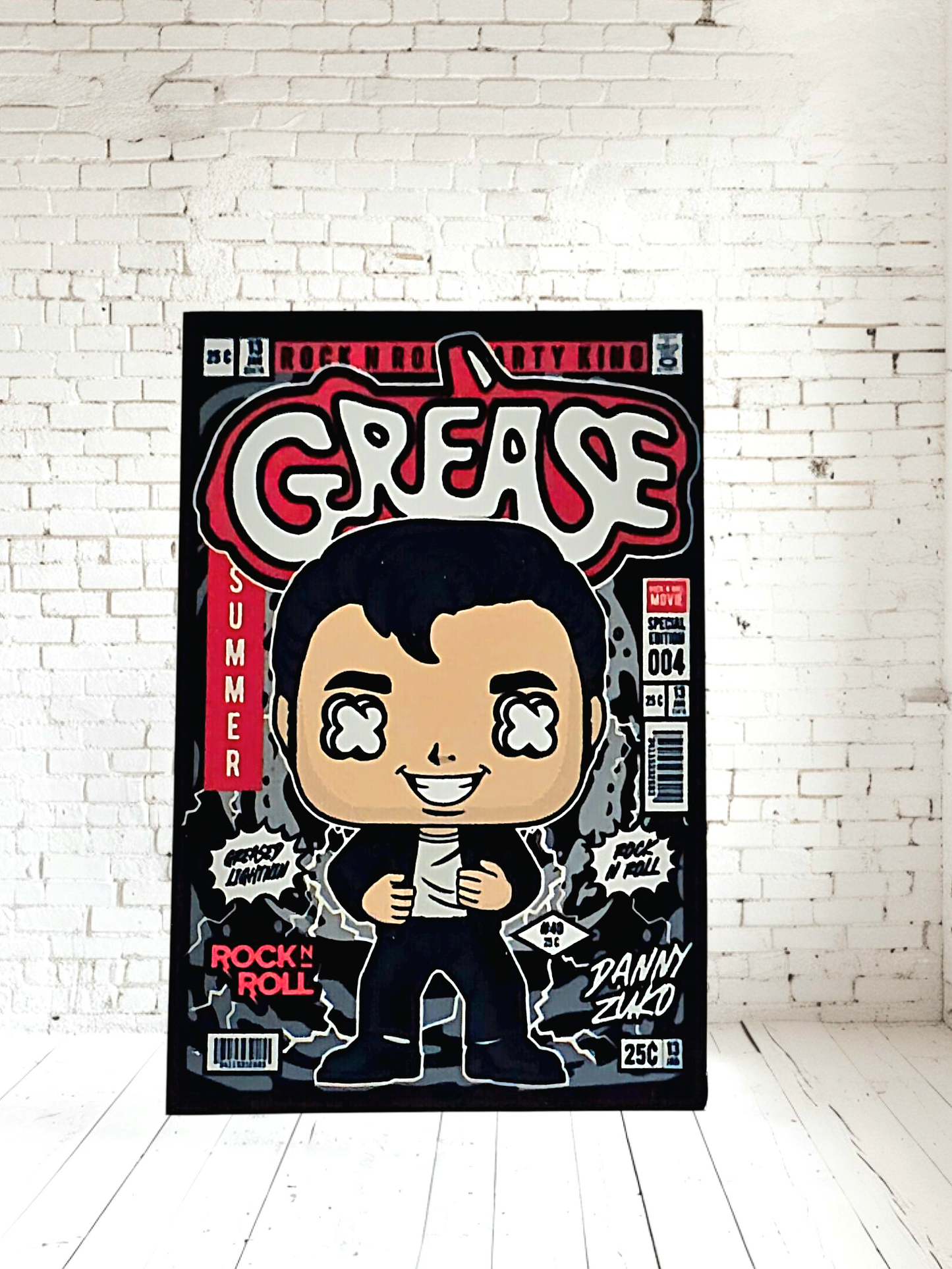 Funko Pop Movie and T.V show posters on Aluminum print. Multiple sizes and prints available.