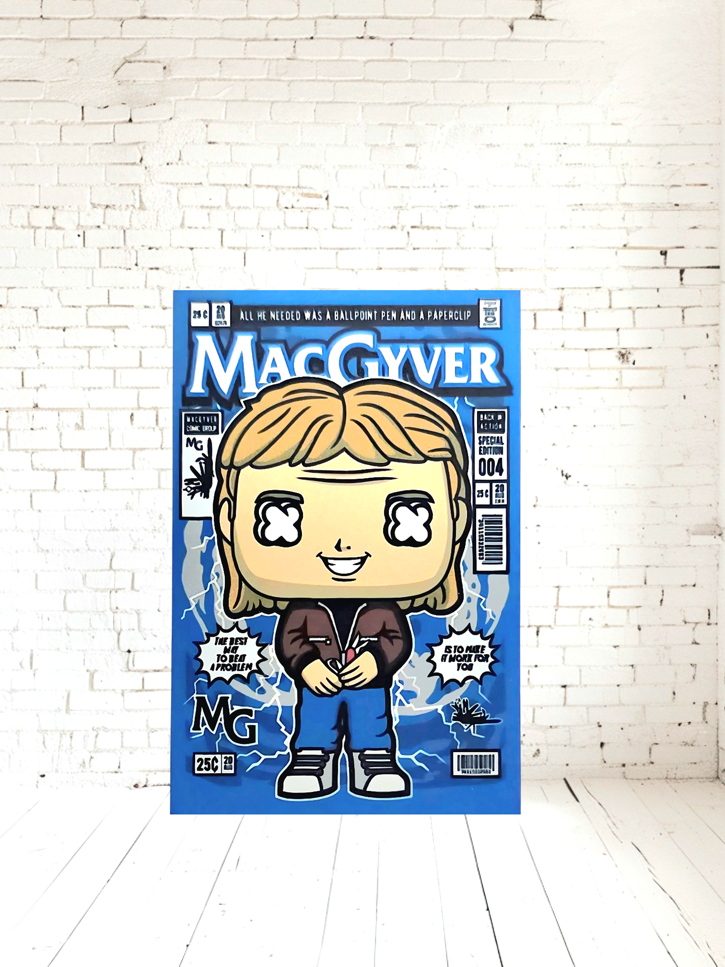Funko Pop Movie and T.V show posters on Aluminum print. Multiple sizes and prints available.
