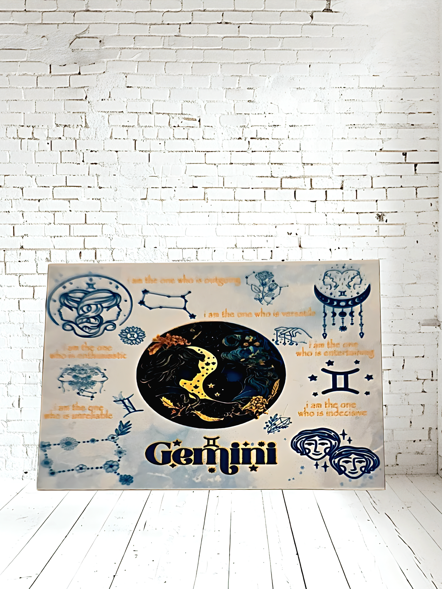 Zodiac Sign Posters on aluminum print. Horoscope/Astrology, many to choose from