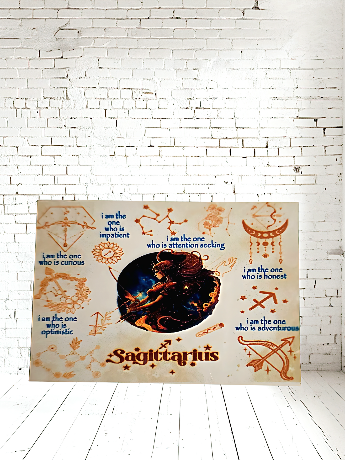 Zodiac Sign Posters on aluminum print. Horoscope/Astrology, many to choose from