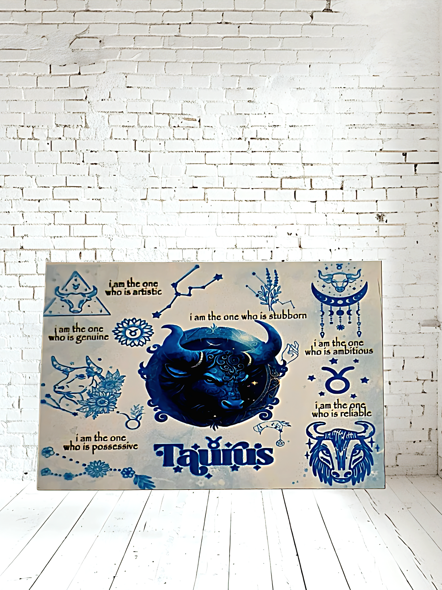 Zodiac Sign Posters on aluminum print. Horoscope/Astrology, many to choose from