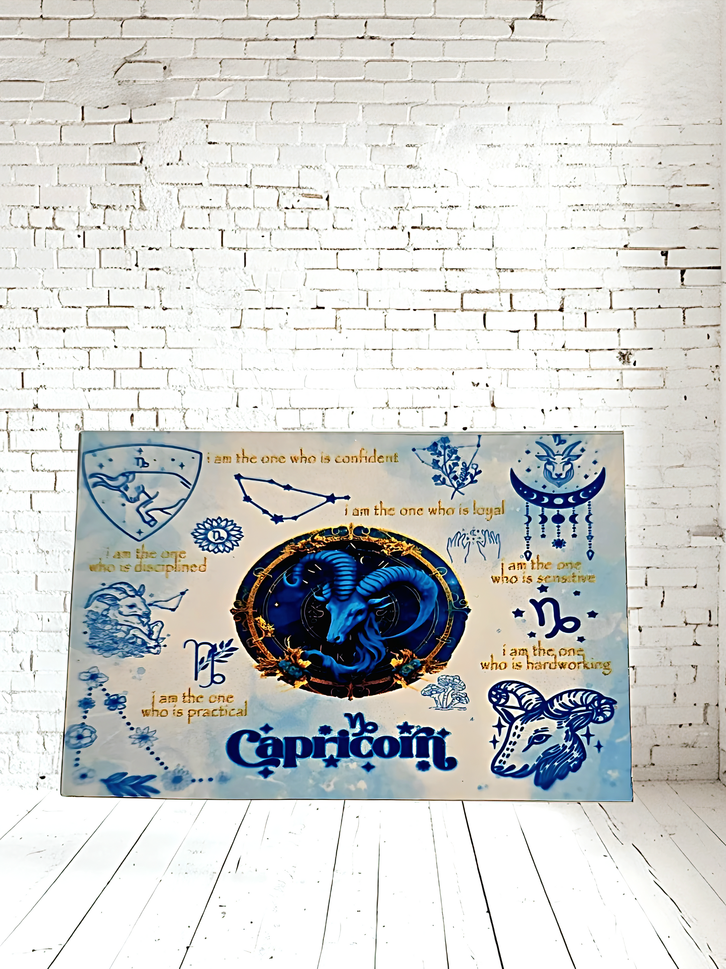 Zodiac Sign Posters on aluminum print. Horoscope/Astrology, many to choose from