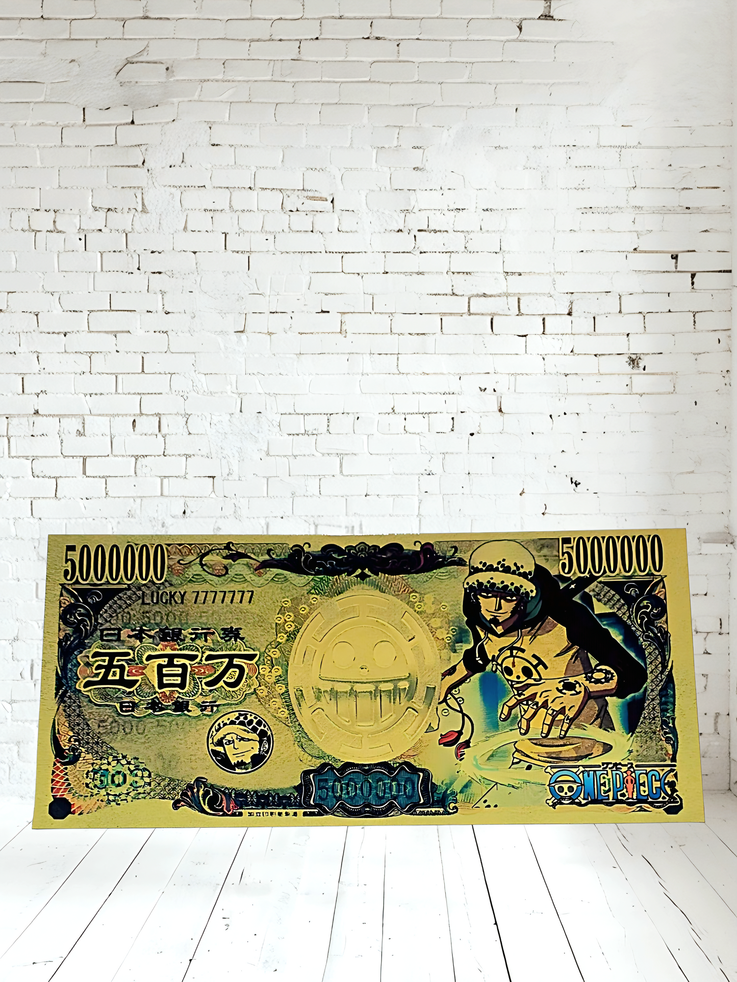 Anime on 3" x 6" aluminum prints. Golden currency, very cool and many to choose from