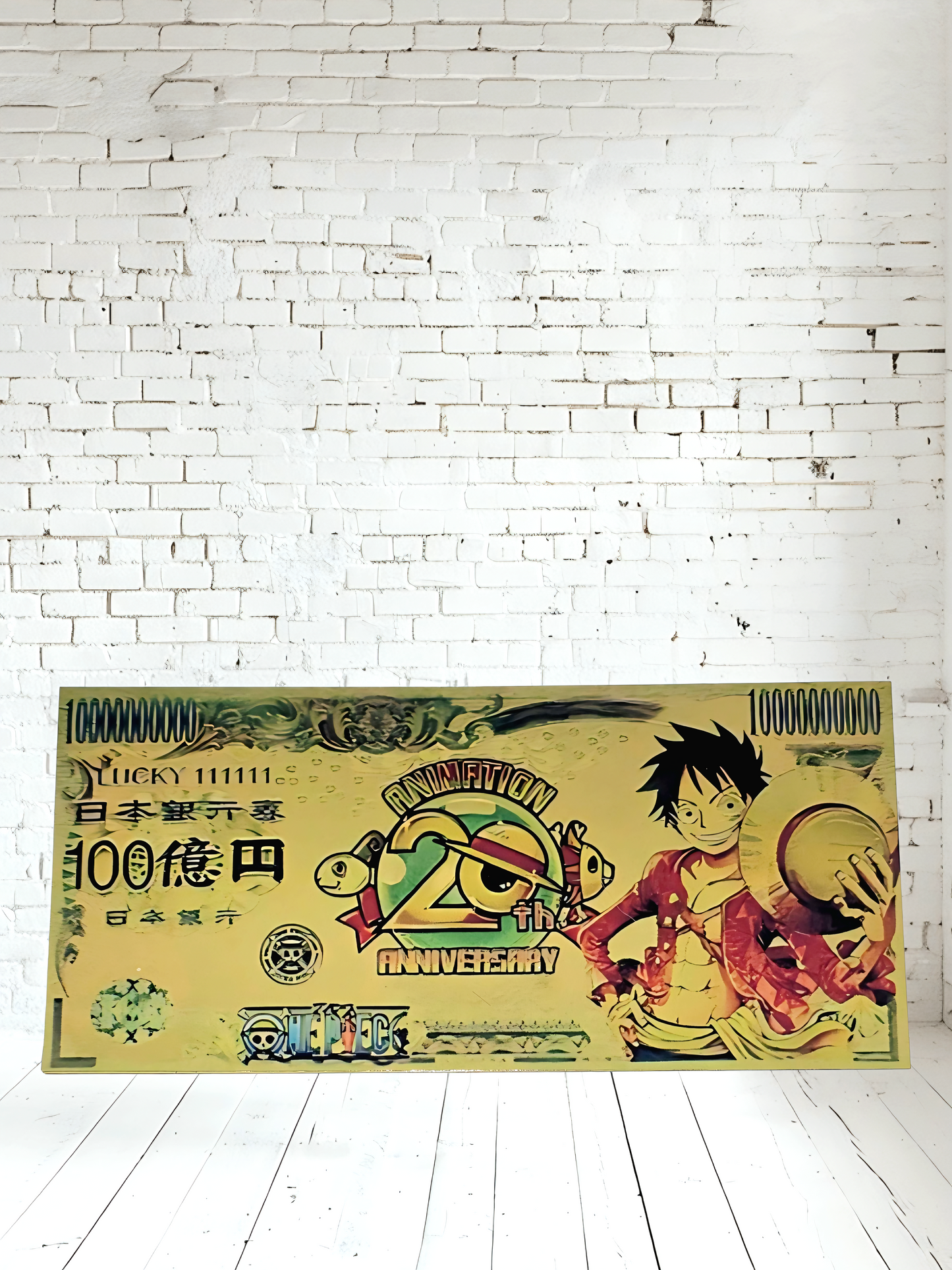 Anime on 3" x 6" aluminum prints. Golden currency, very cool and many to choose from