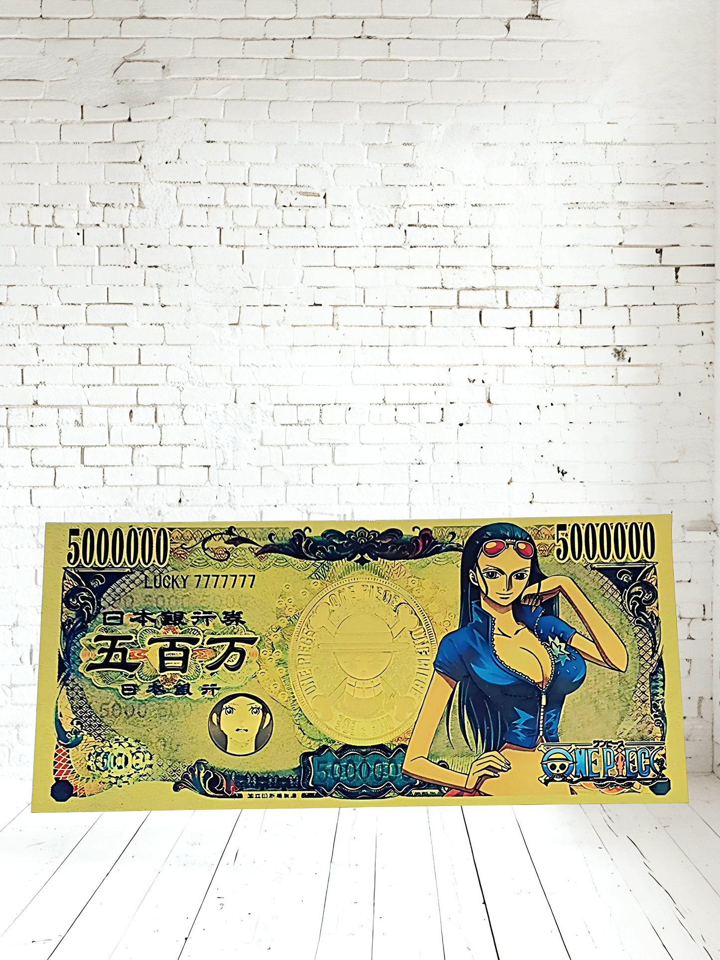 Anime on 3" x 6" aluminum prints. Golden currency, very cool and many to choose from