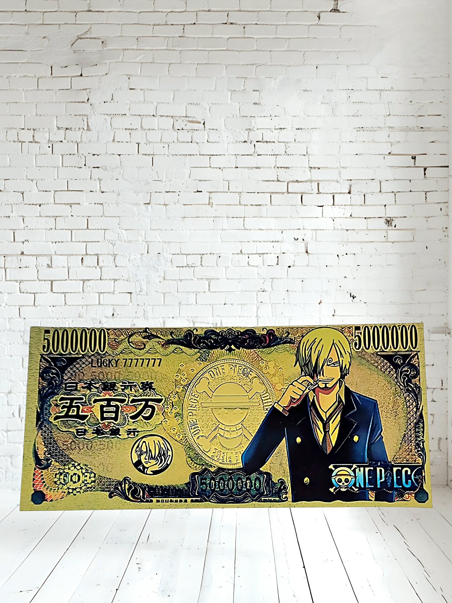 Anime on 3" x 6" aluminum prints. Golden currency, very cool and many to choose from