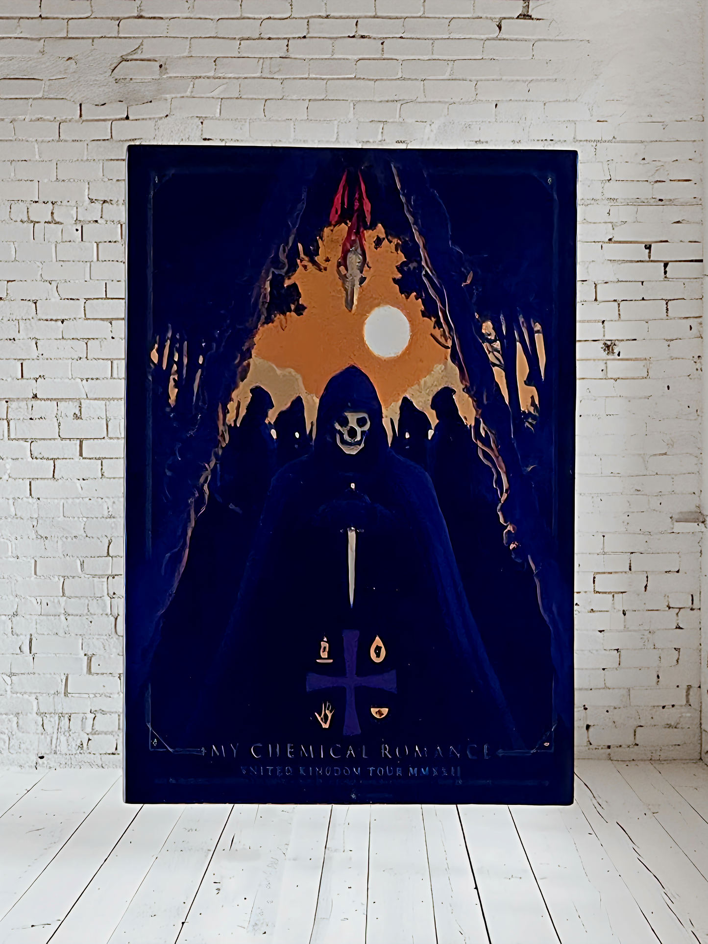 My Chemical Romance posters on aluminum print. Many to choose from