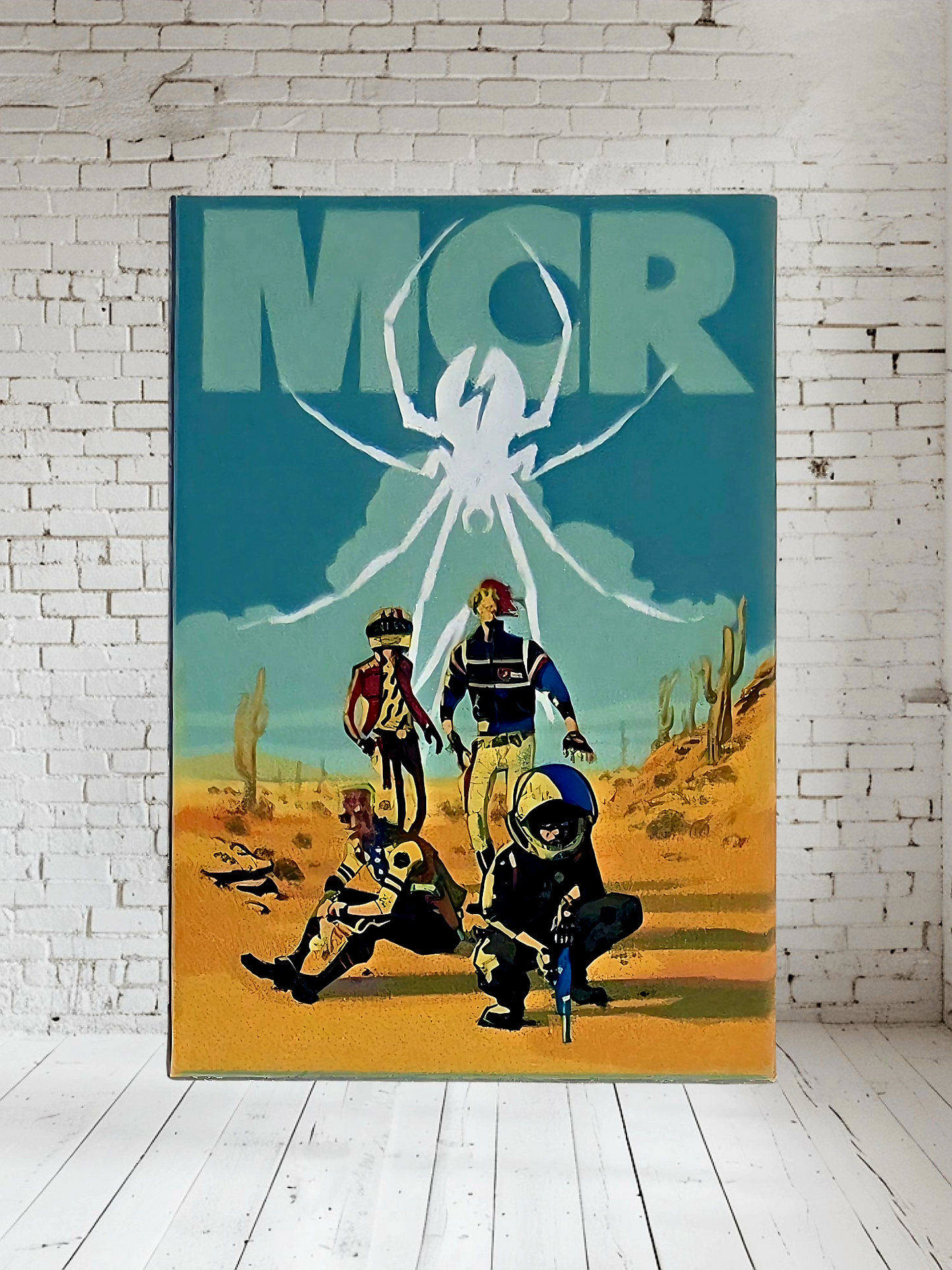 My Chemical Romance posters on aluminum print. Many to choose from