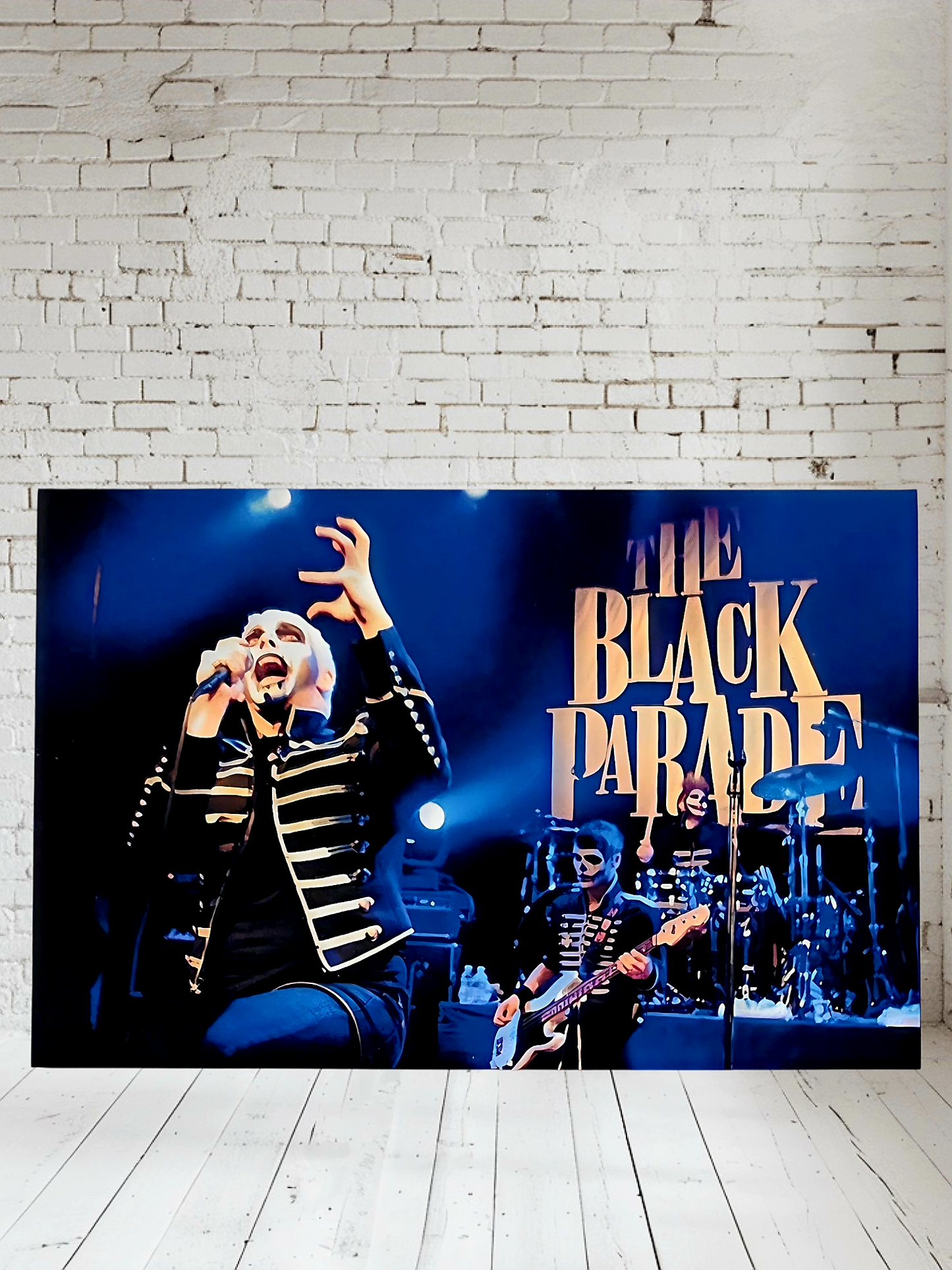 My Chemical Romance posters on aluminum print. Many to choose from