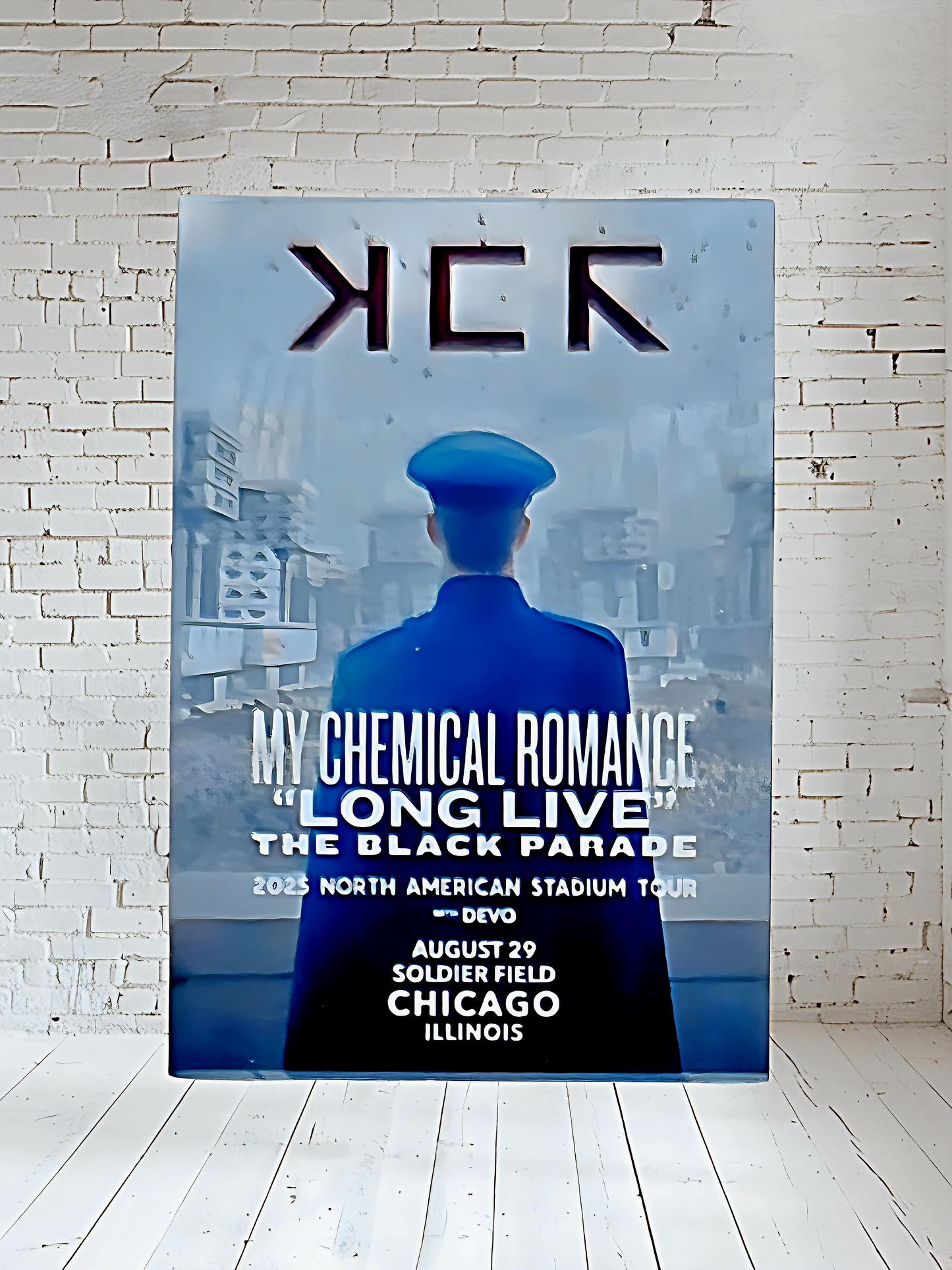 My Chemical Romance posters on aluminum print. Many to choose from