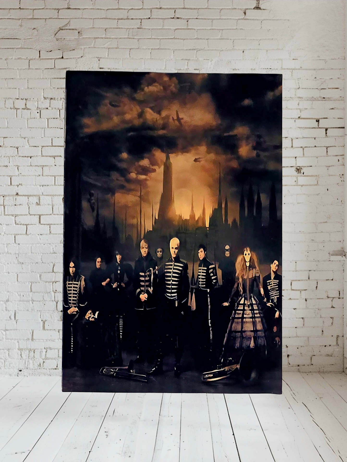 My Chemical Romance posters on aluminum print. Many to choose from
