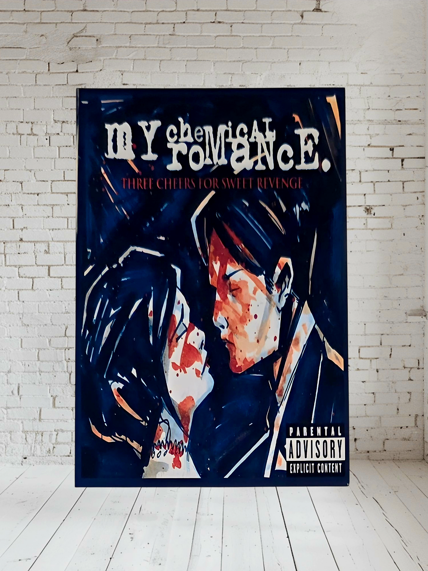 My Chemical Romance posters on aluminum print. Many to choose from