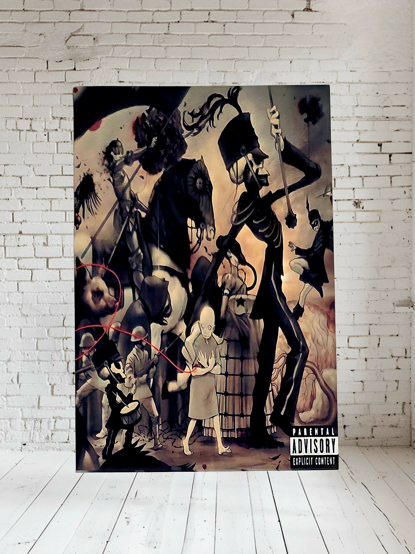 My Chemical Romance posters on aluminum print. Many to choose from