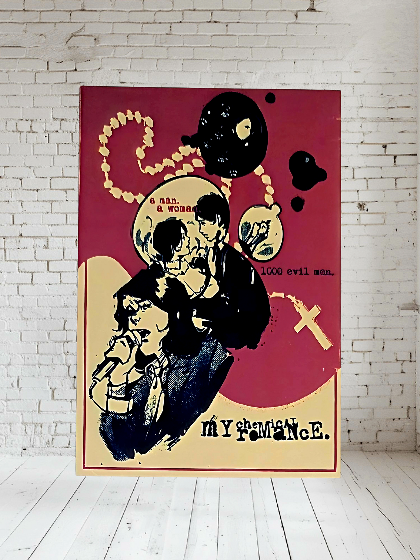 My Chemical Romance posters on aluminum print. Many to choose from