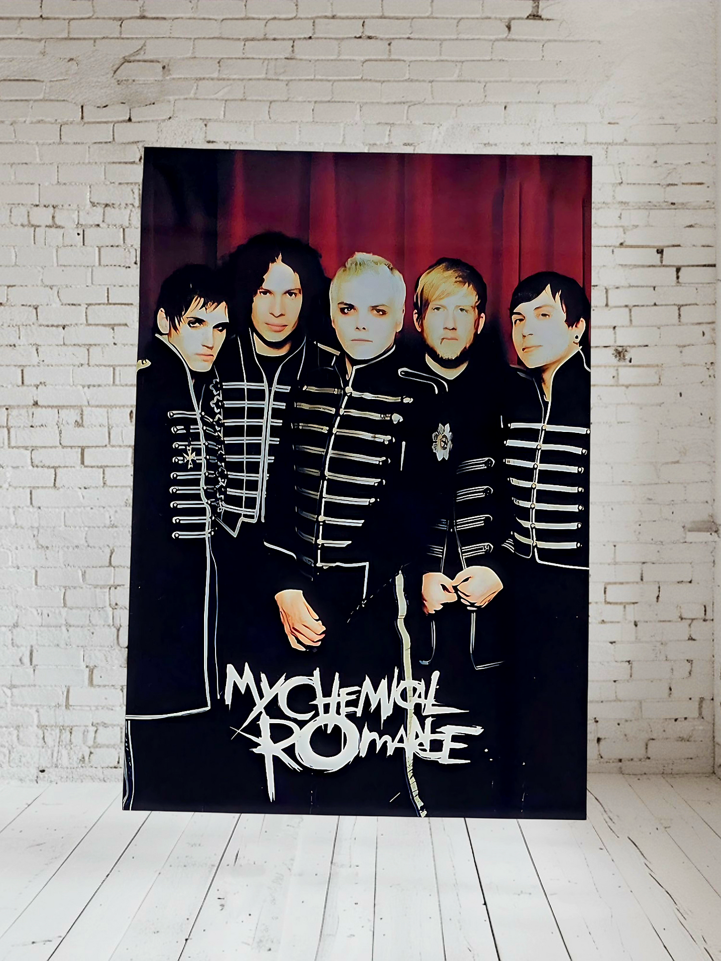 My Chemical Romance posters on aluminum print. Many to choose from