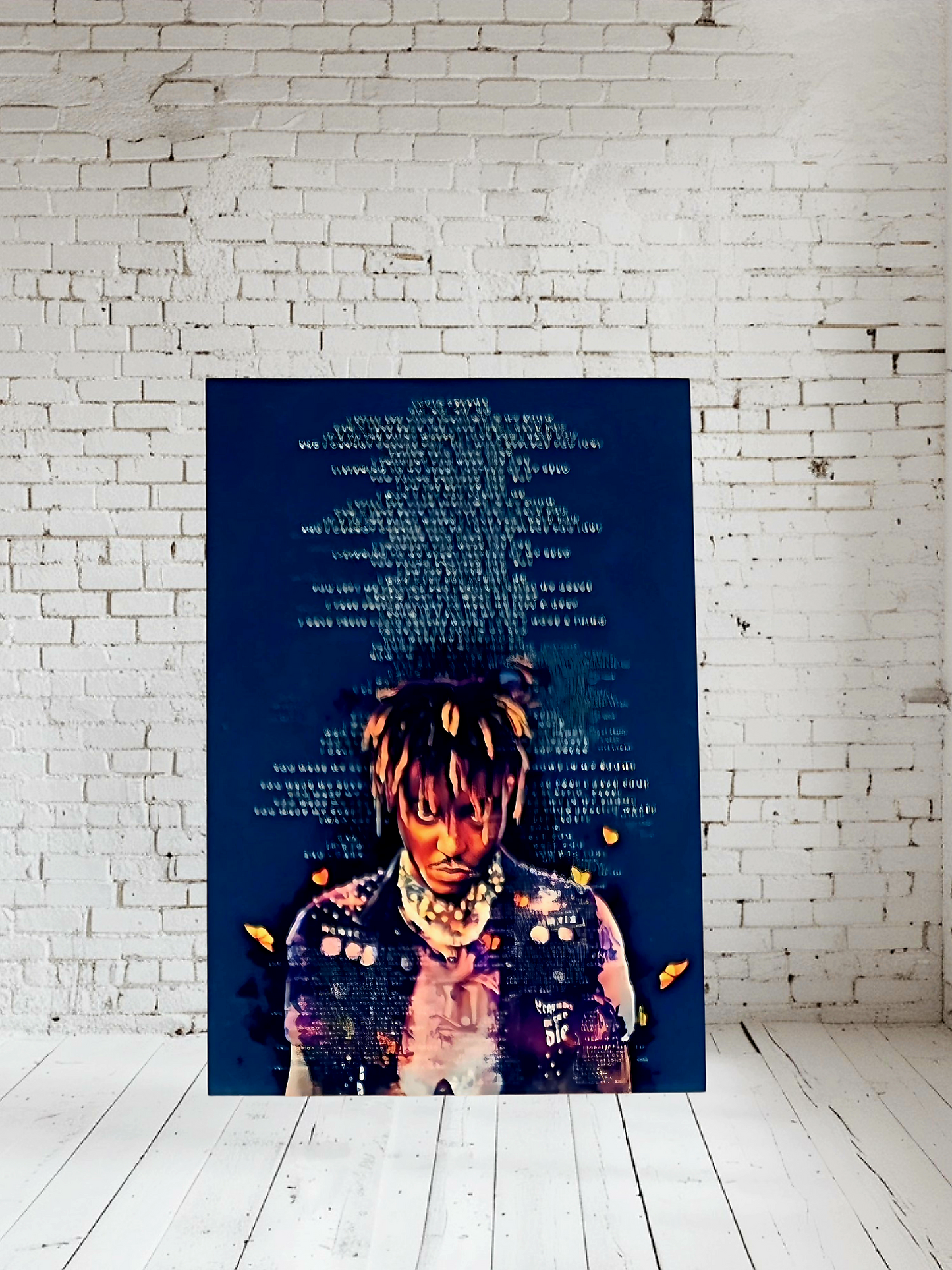 Juice Wrld posters on aluminum print. Many to choose from