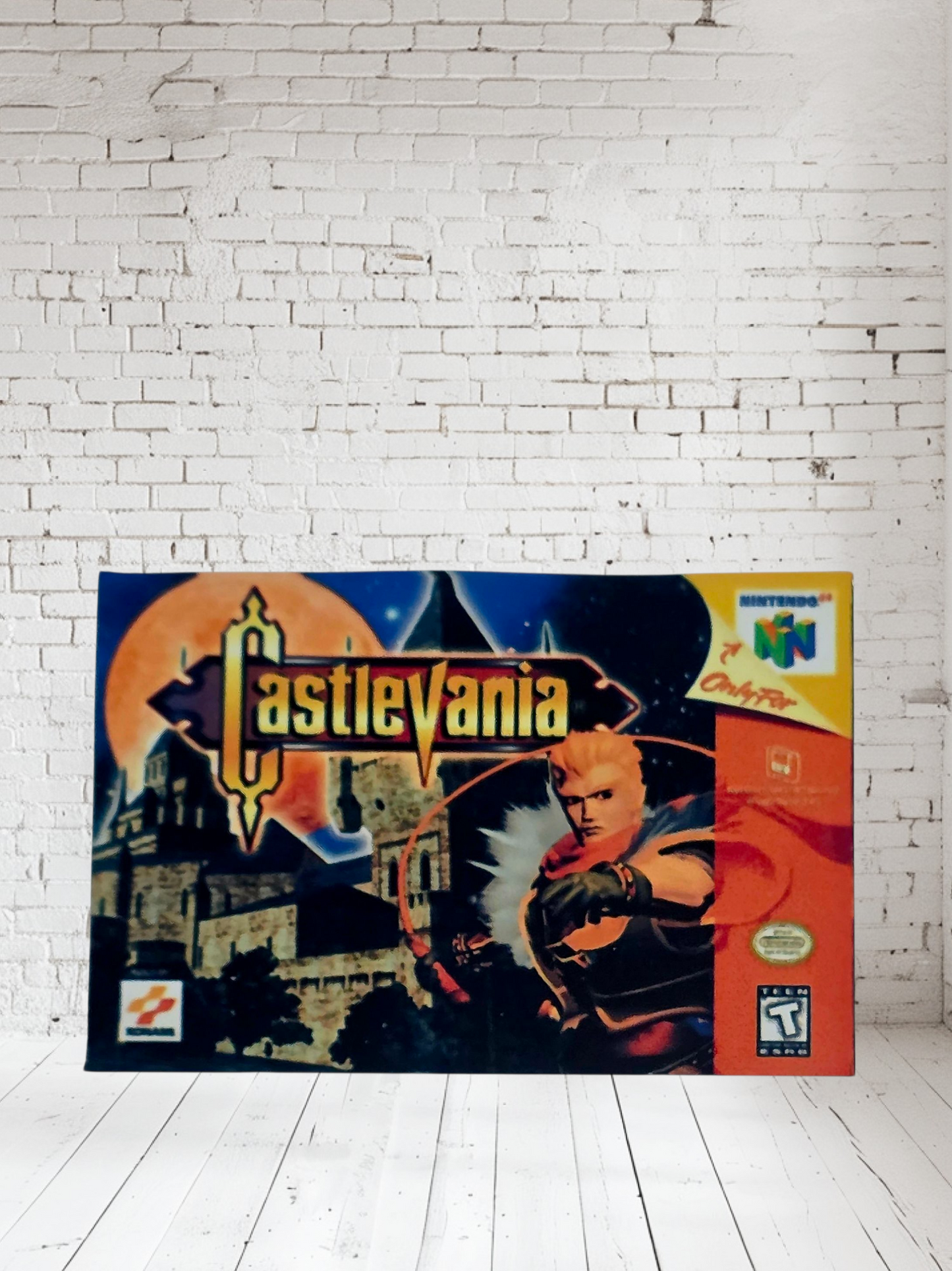 Nintendo 64 video game posters on aluminum print. Many to choose from