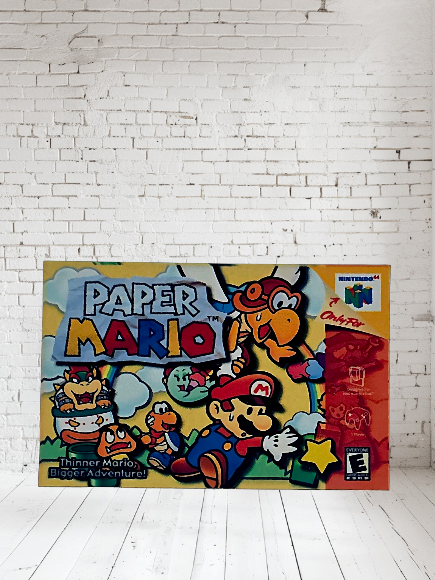 Nintendo 64 video game posters on aluminum print. Many to choose from