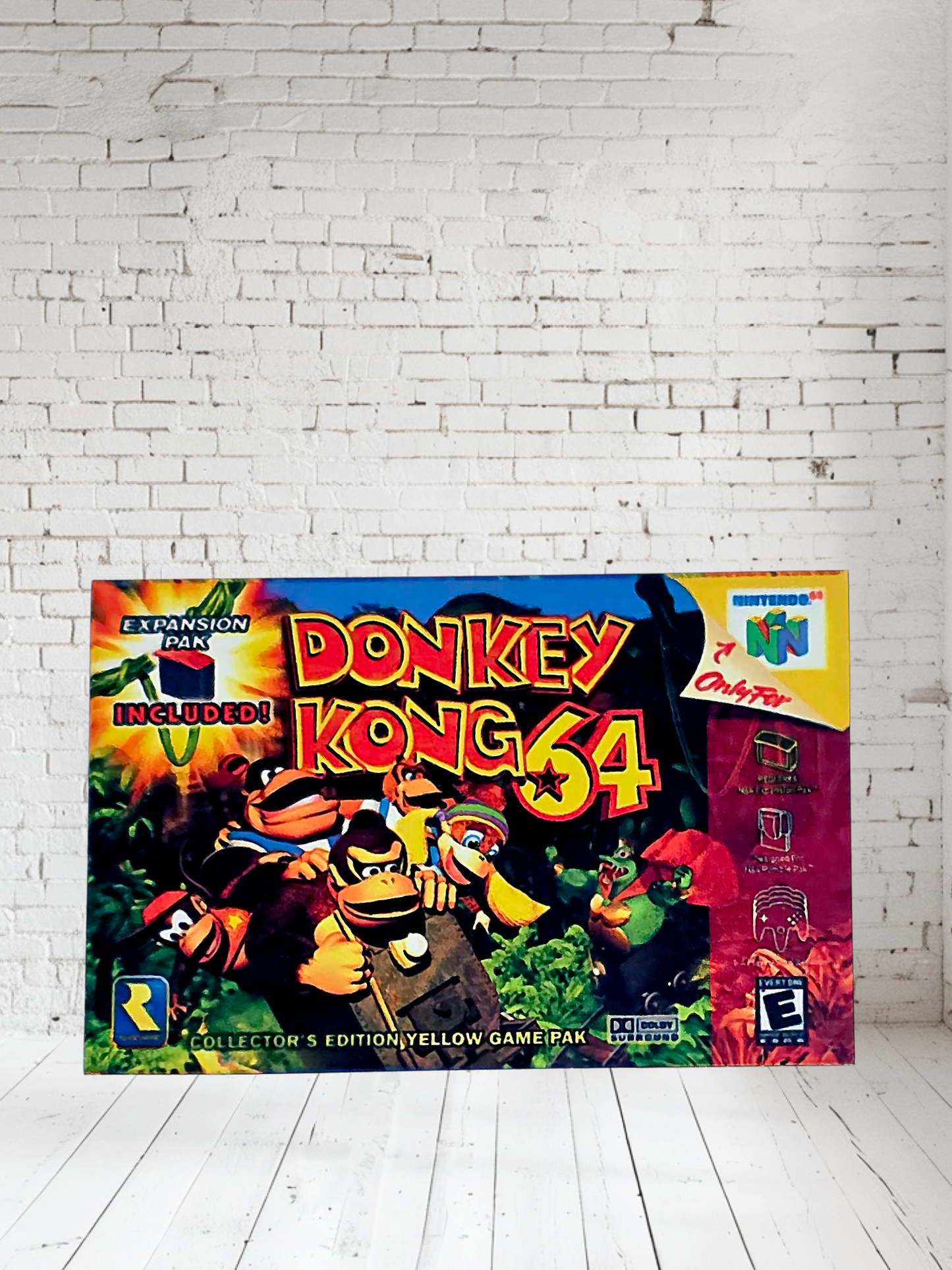 Nintendo 64 video game posters on aluminum print. Many to choose from